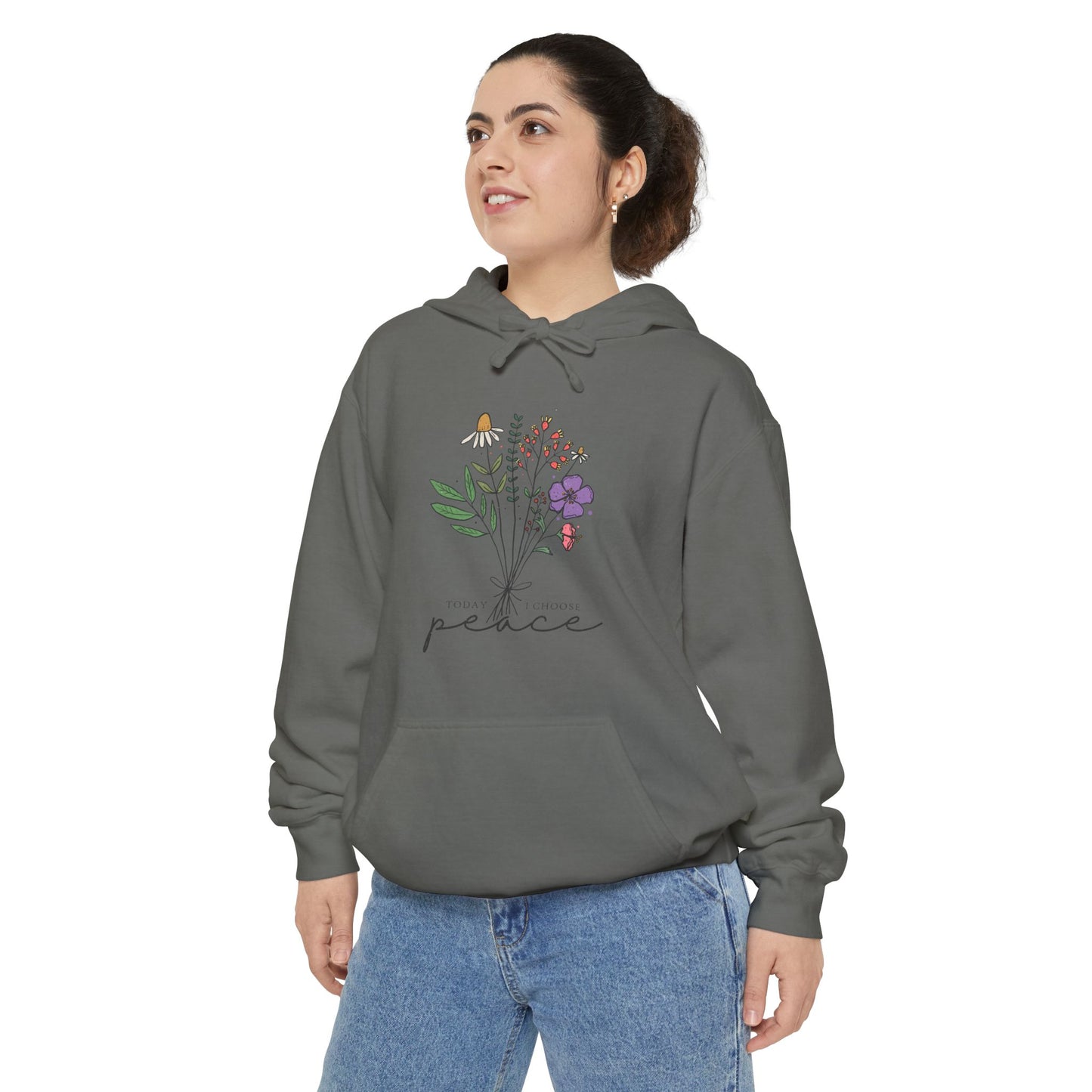 Floral Peace Hoodie