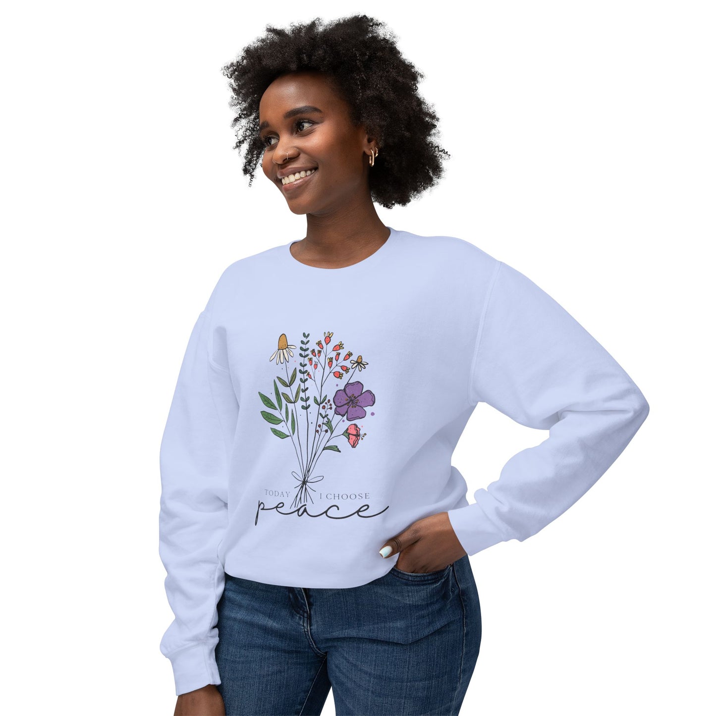 Floral Peace Sweatshirt