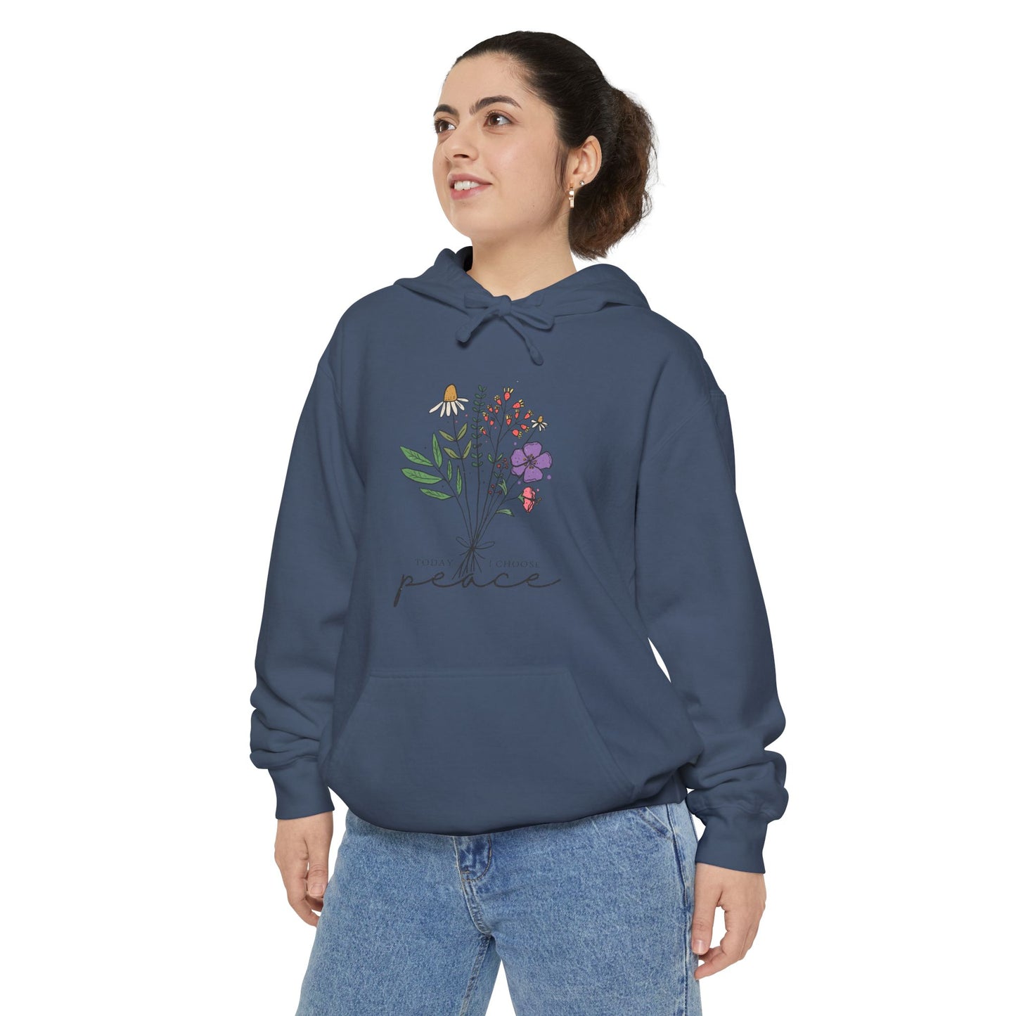 Floral Peace Hoodie