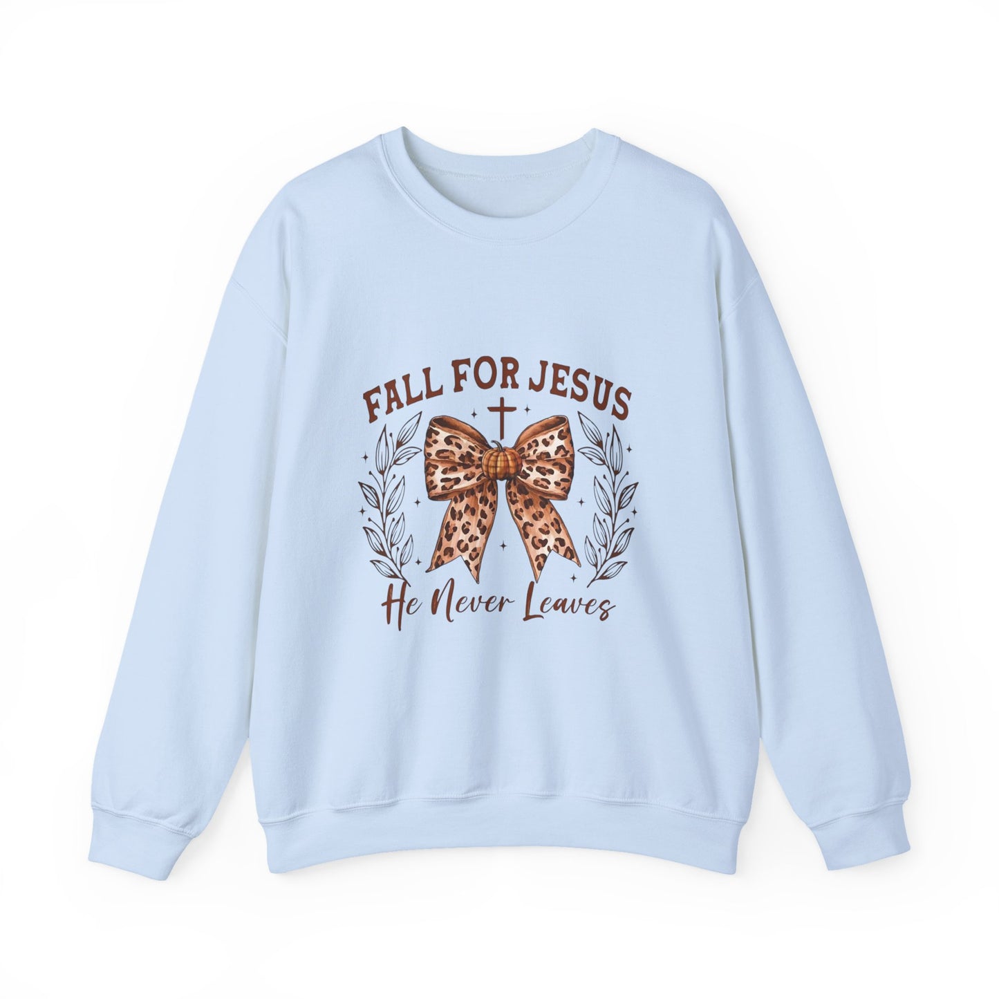 Fall for Jesus Crewneck Sweatshirt
