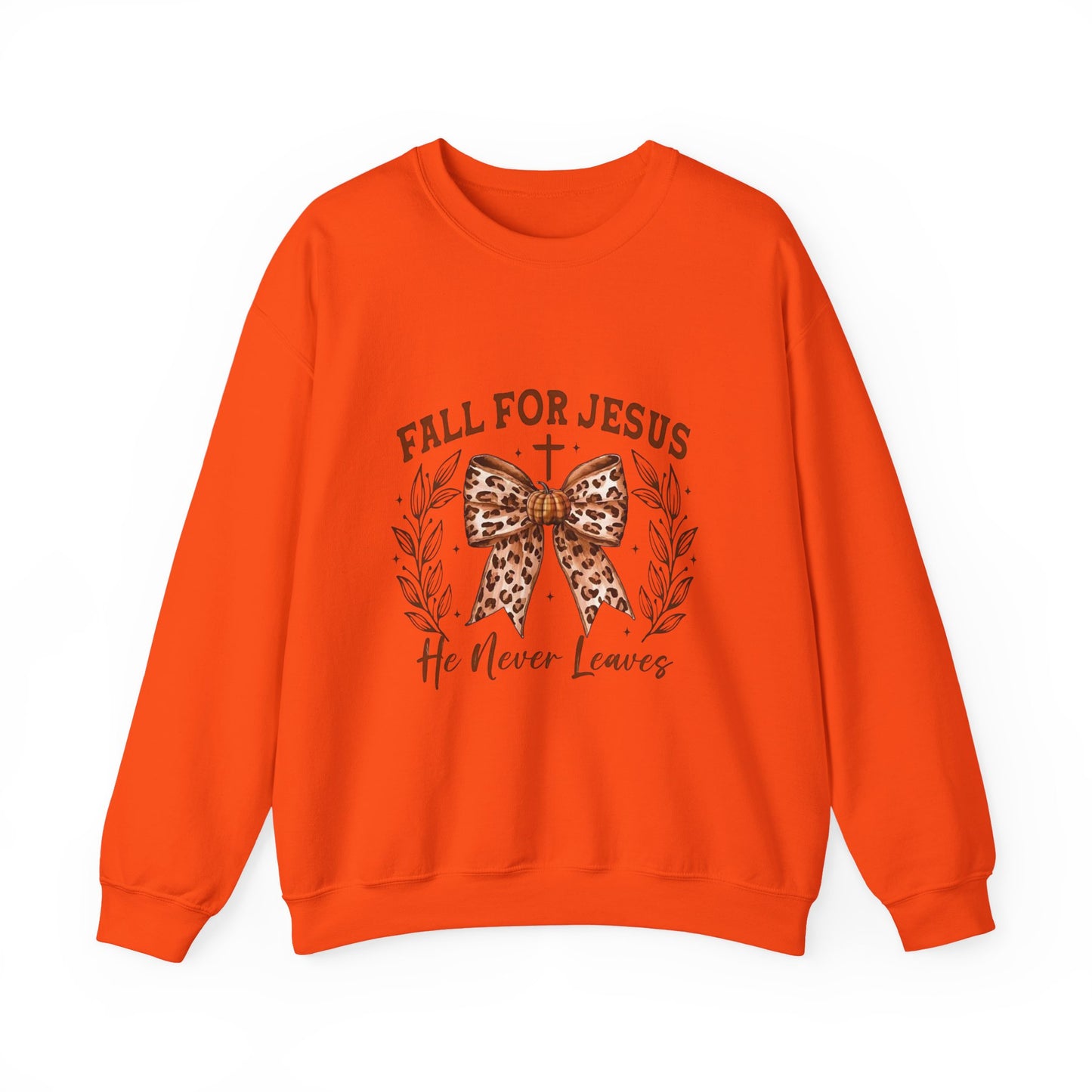 Fall for Jesus Crewneck Sweatshirt