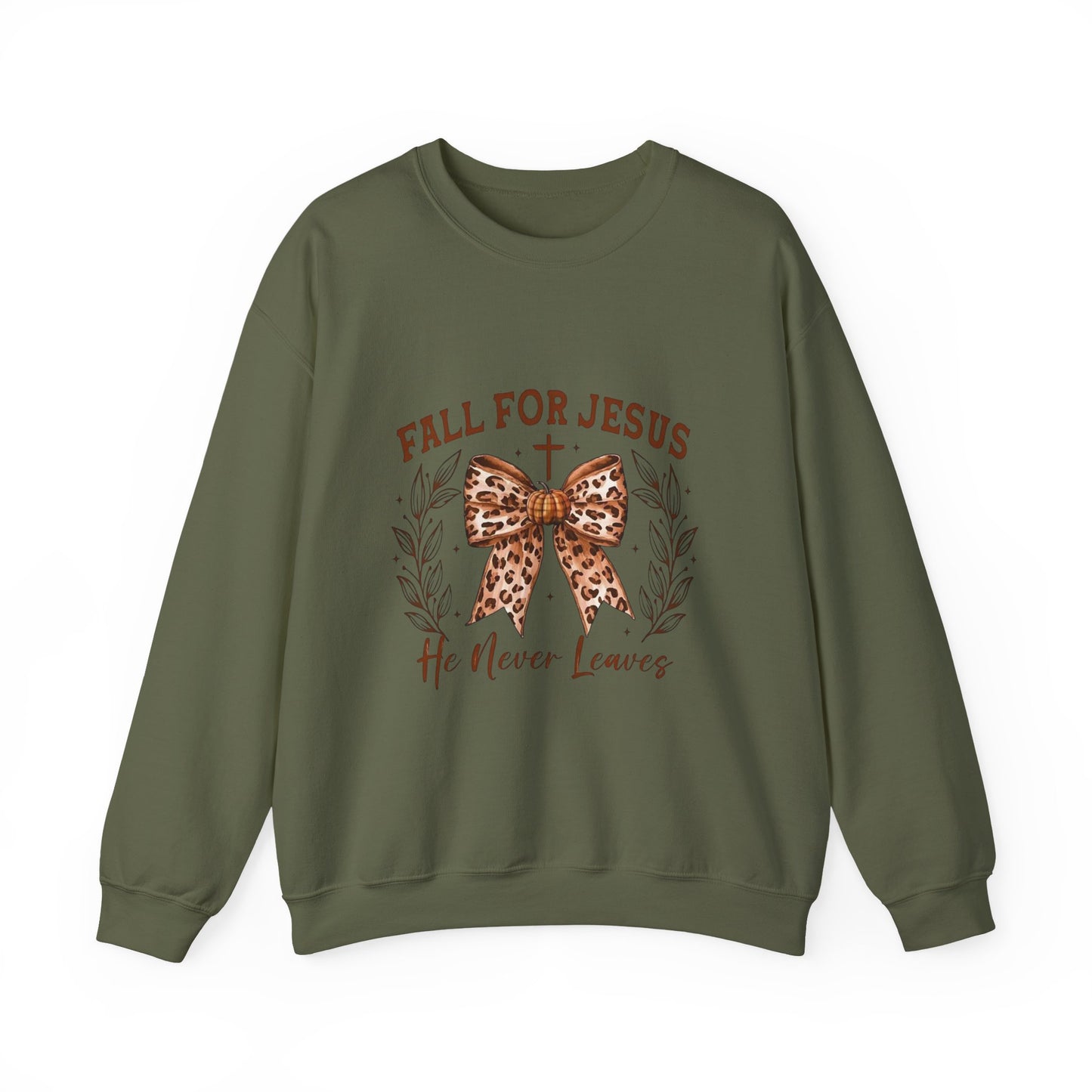 Fall for Jesus Crewneck Sweatshirt