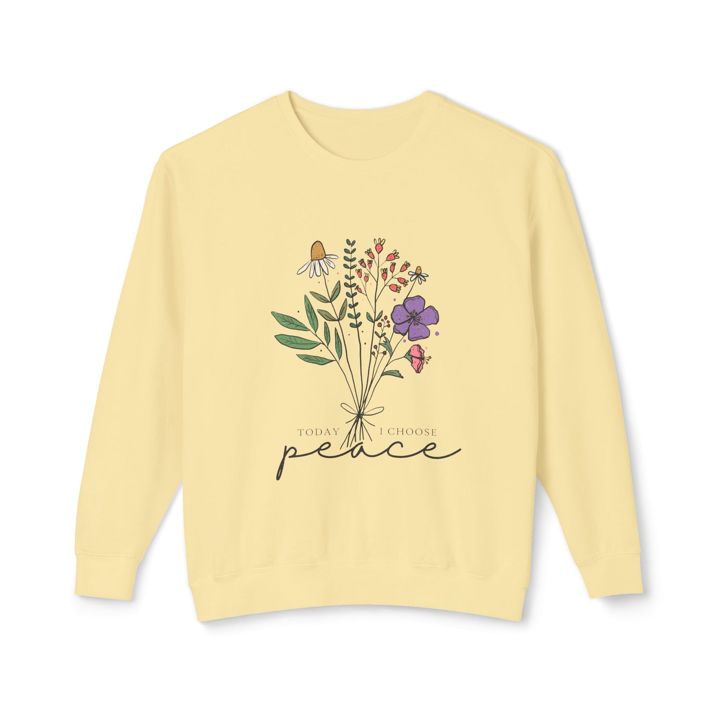 Floral Peace Sweatshirt