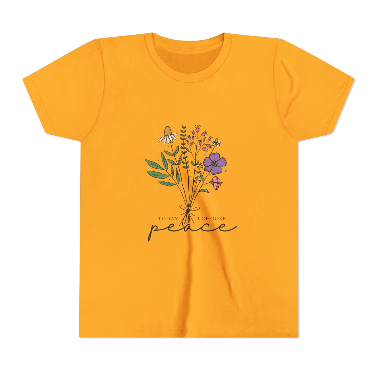 Floral Peace Youth Tee