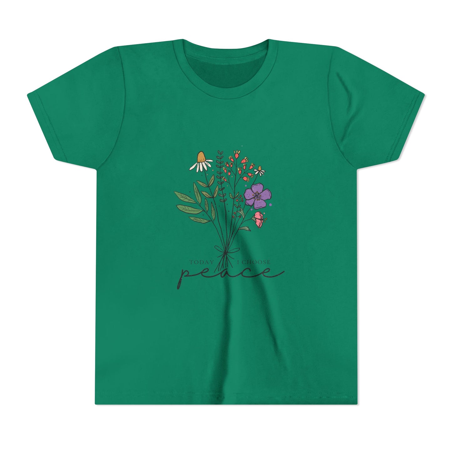 Floral Peace Youth Tee