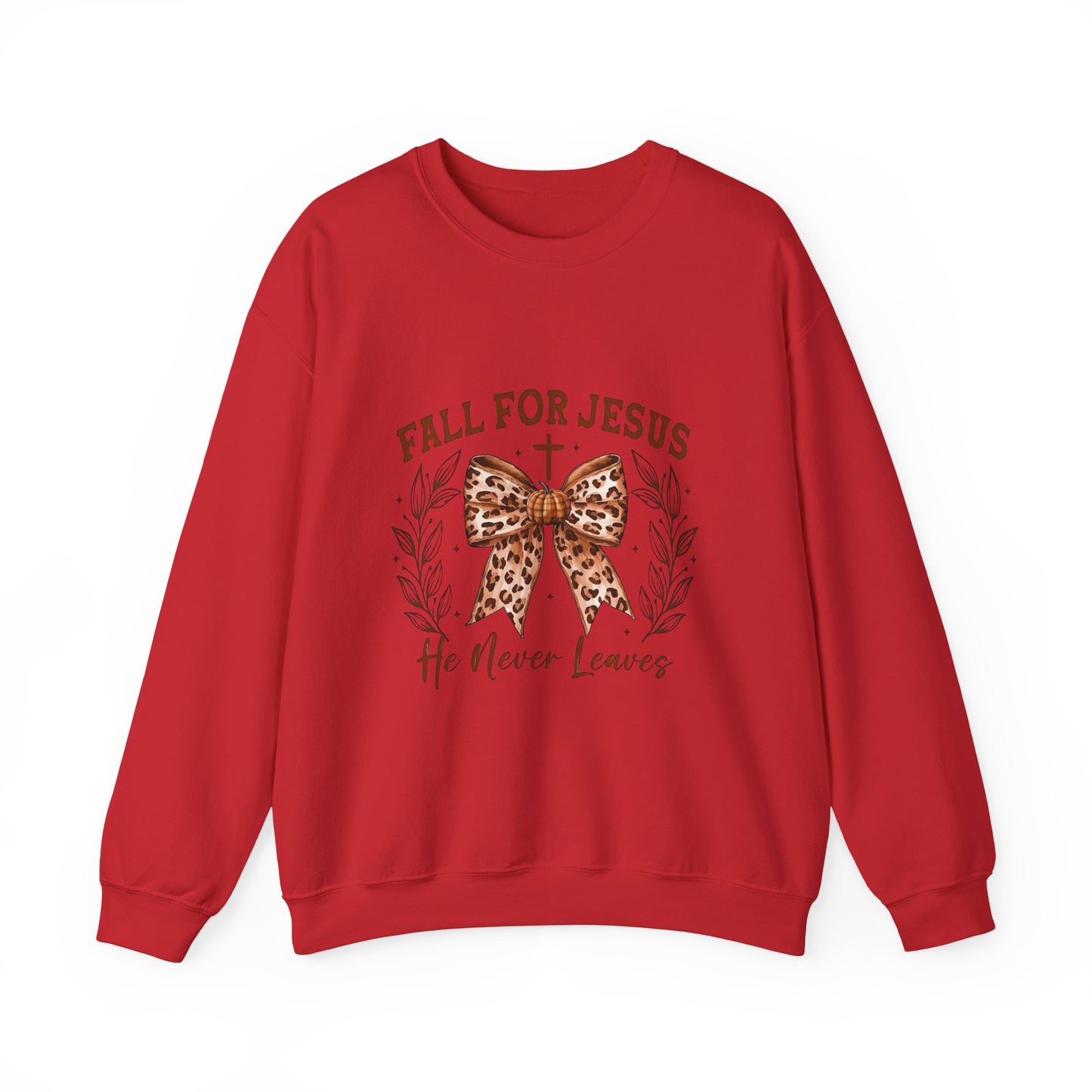 Fall for Jesus Crewneck Sweatshirt