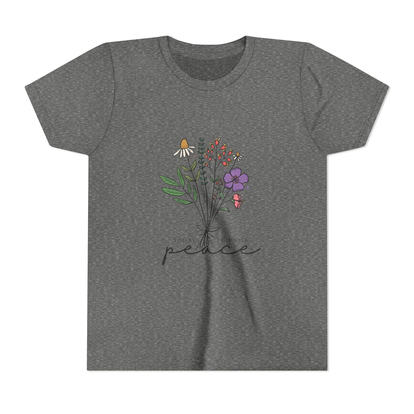 Floral Peace Youth Tee