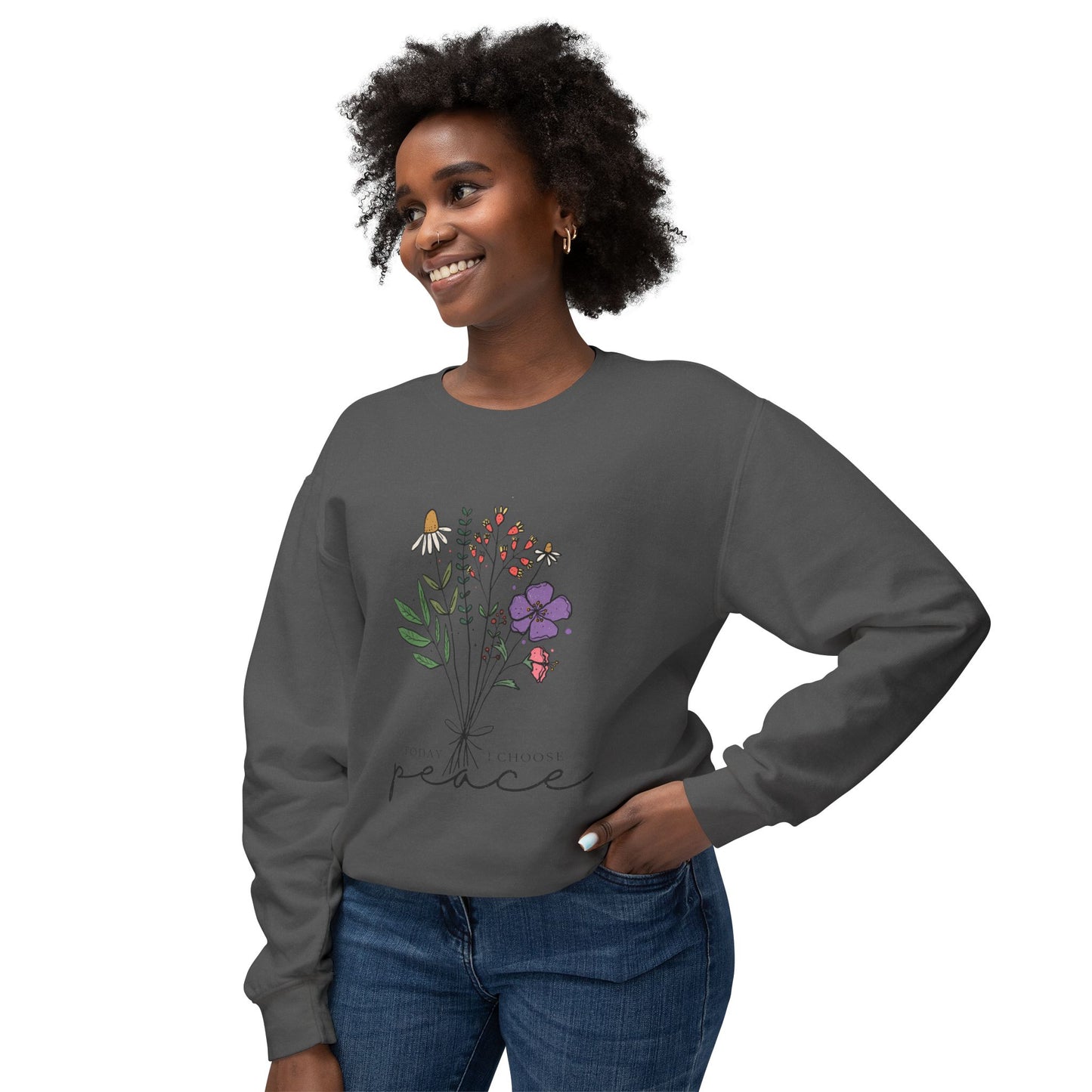 Floral Peace Sweatshirt