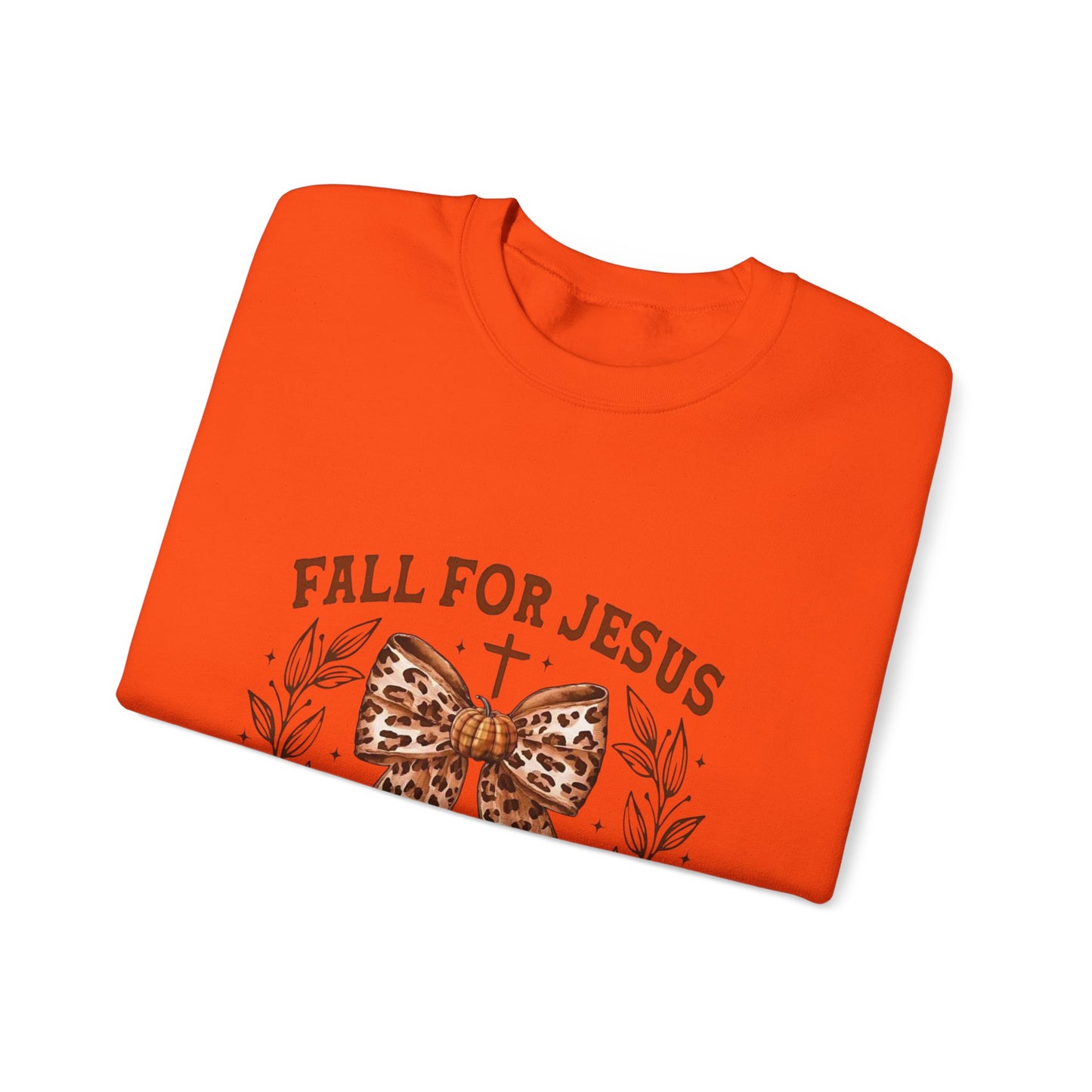 Fall for Jesus Crewneck Sweatshirt