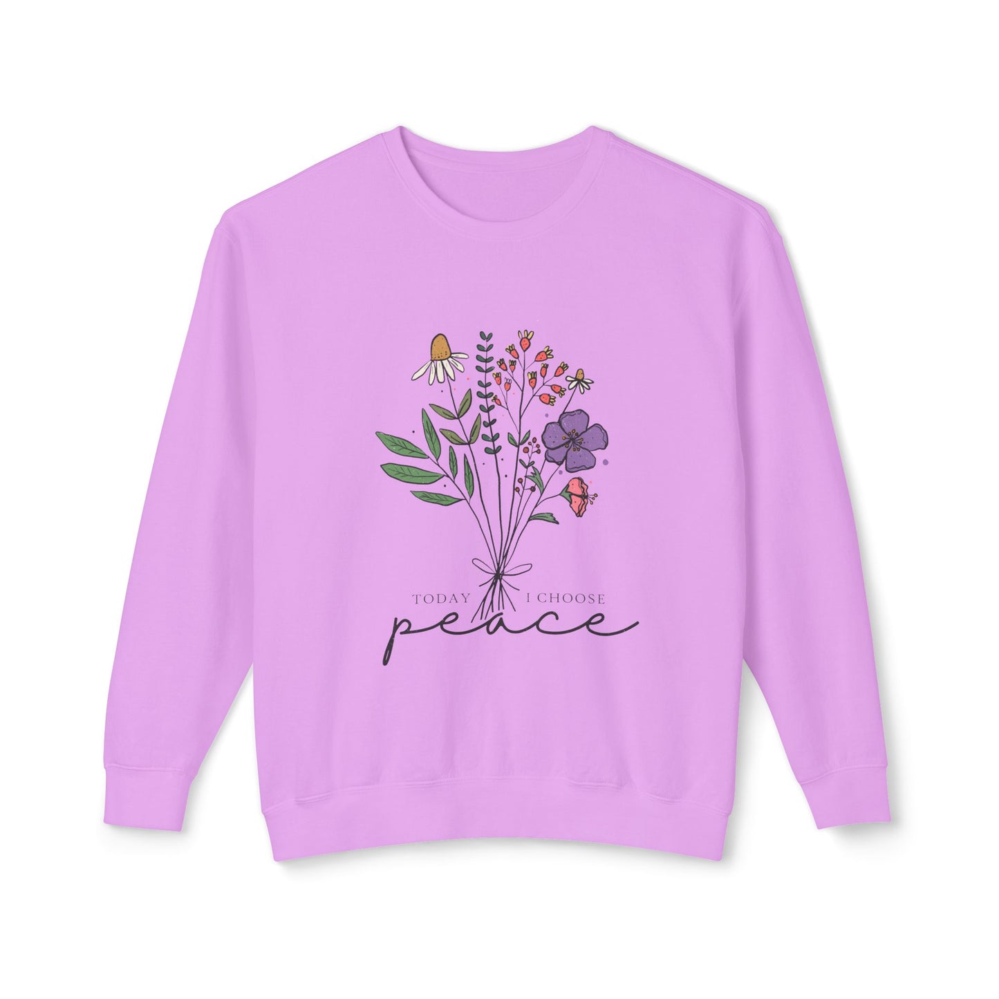 Floral Peace Sweatshirt