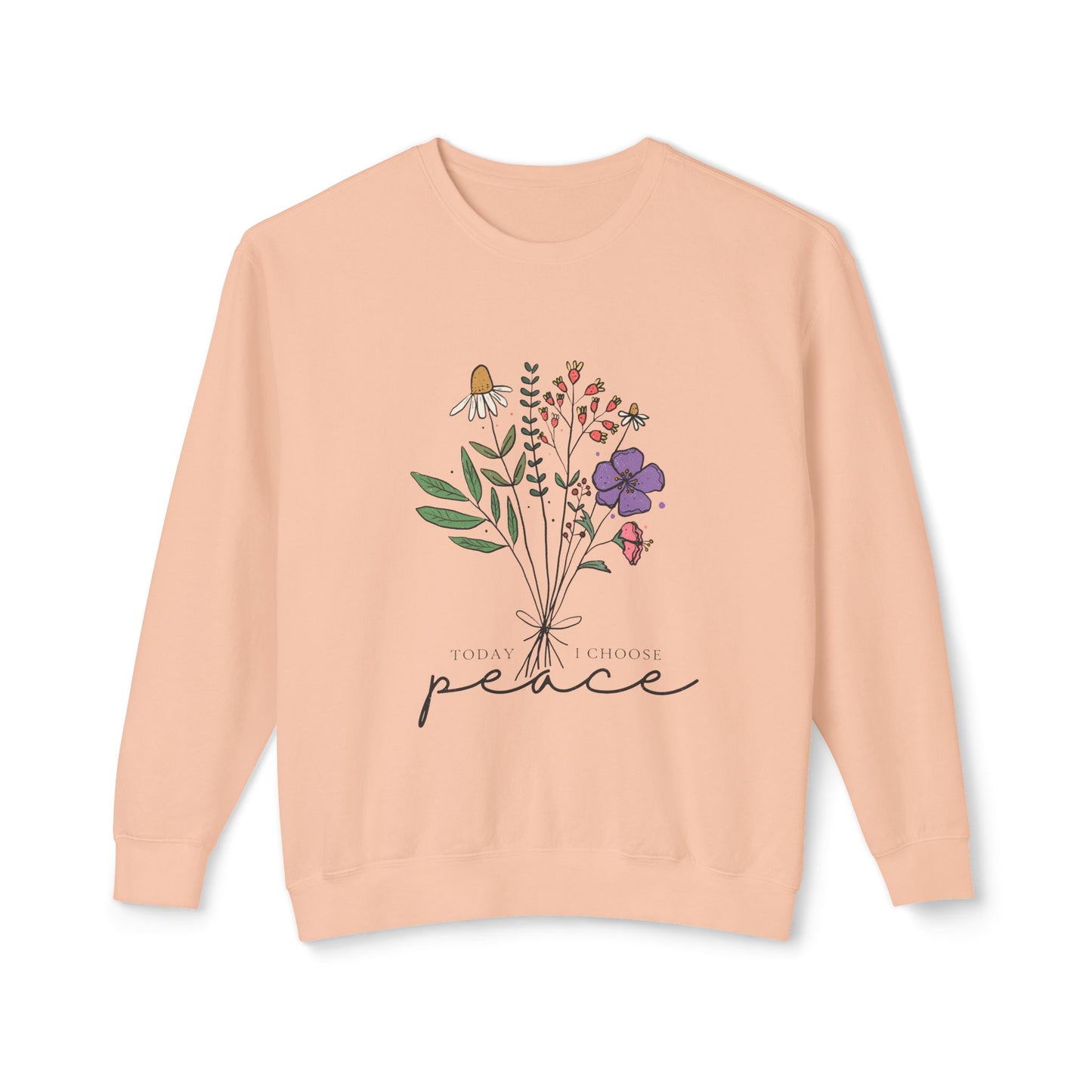 Floral Peace Sweatshirt