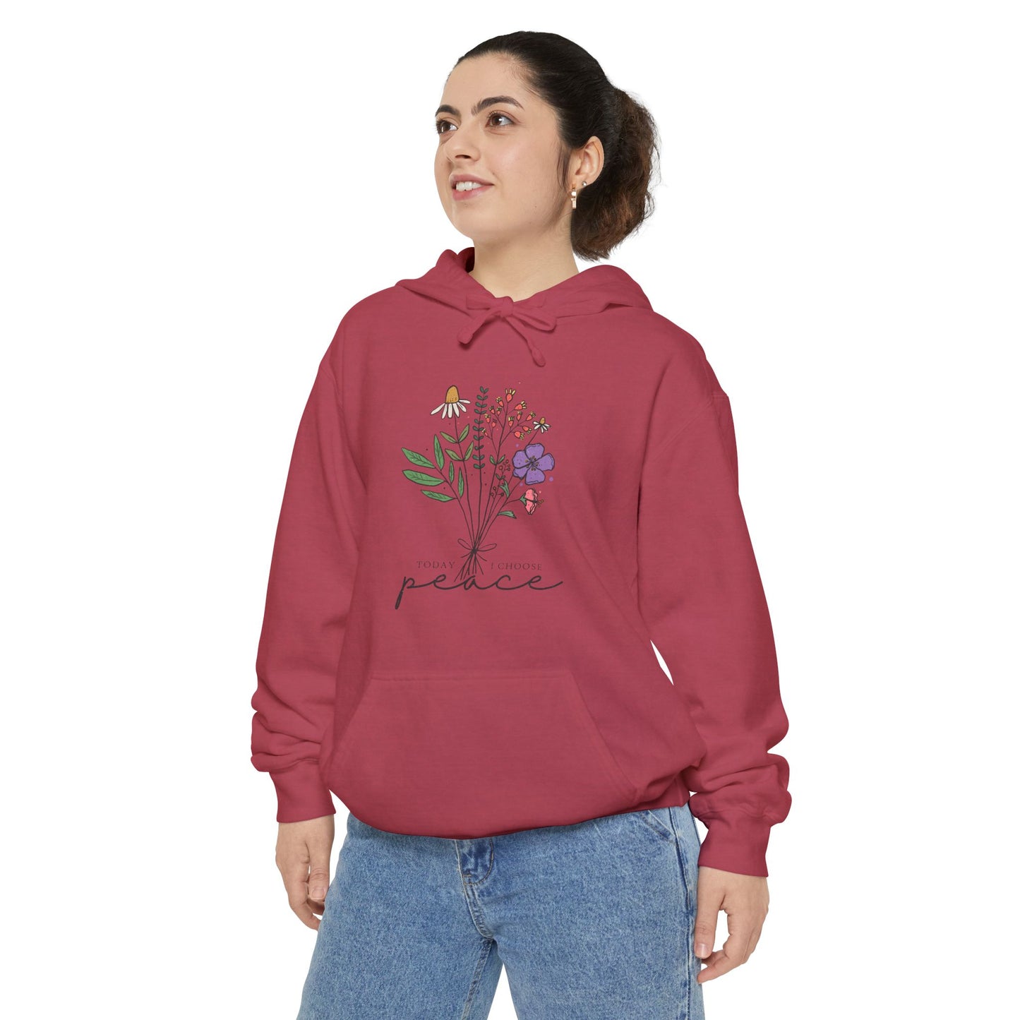 Floral Peace Hoodie
