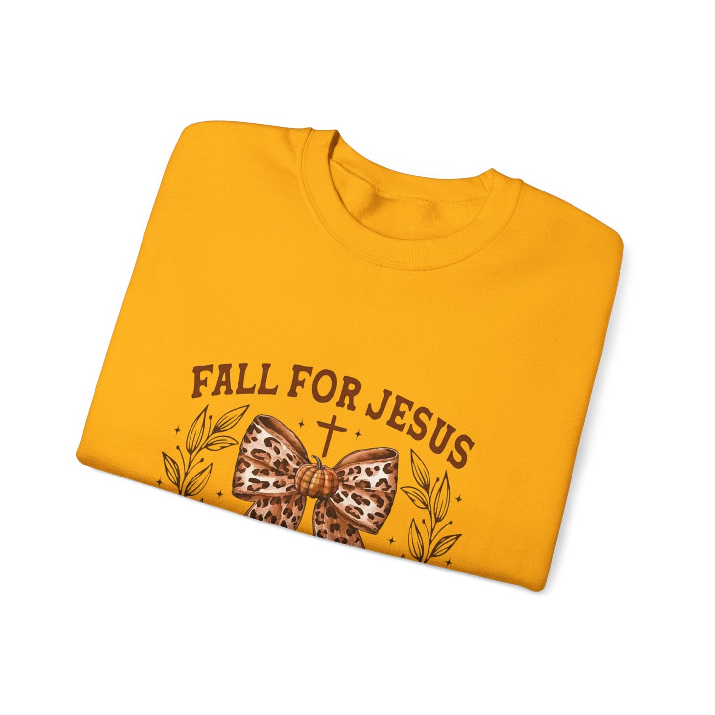 Fall for Jesus Crewneck Sweatshirt