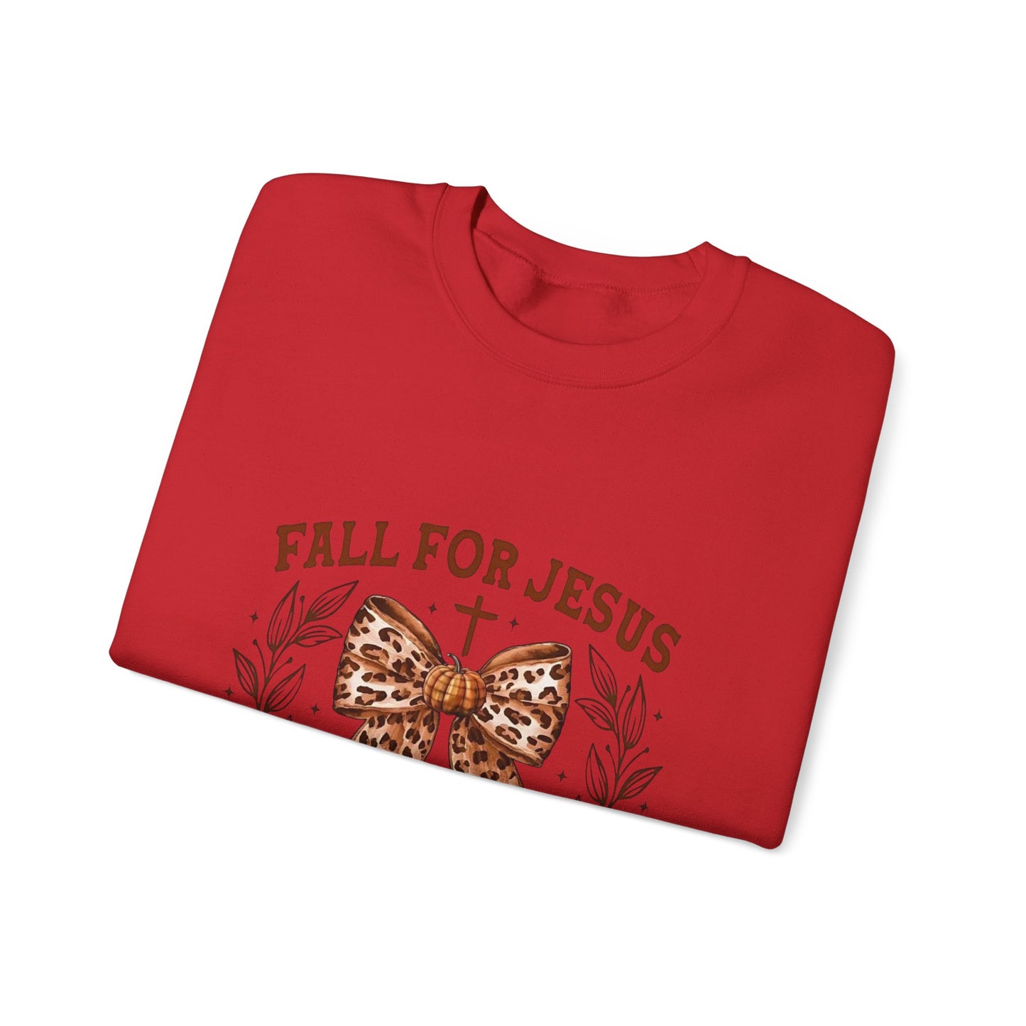 Fall for Jesus Crewneck Sweatshirt