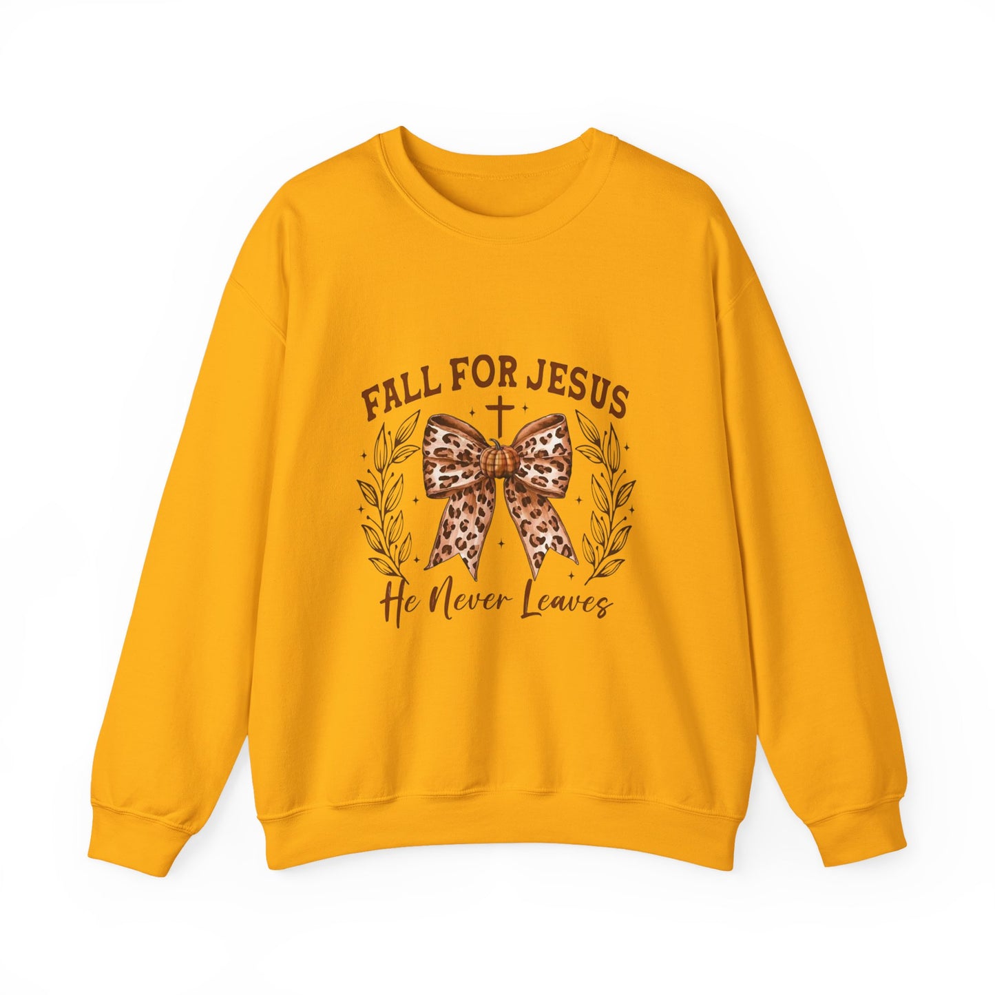 Fall for Jesus Crewneck Sweatshirt