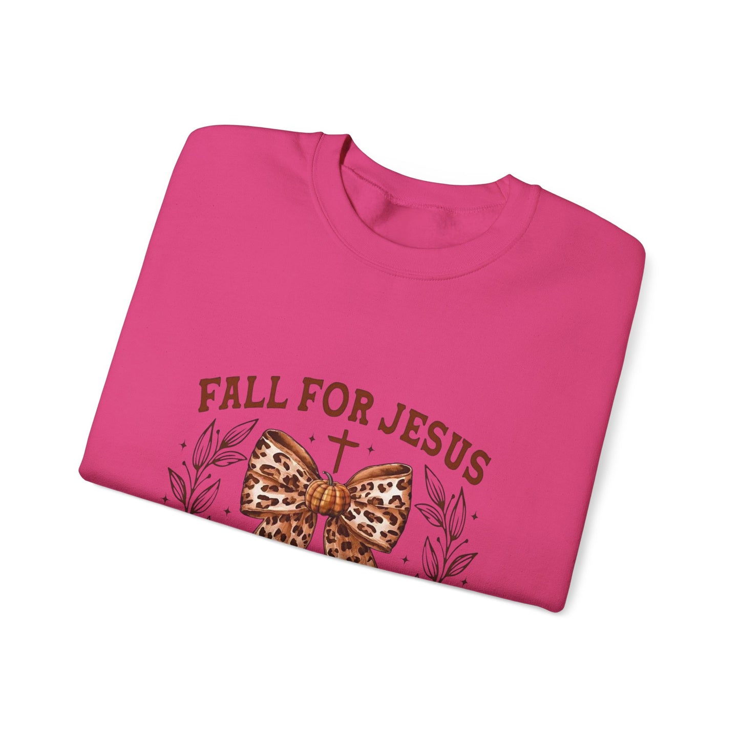 Fall for Jesus Crewneck Sweatshirt