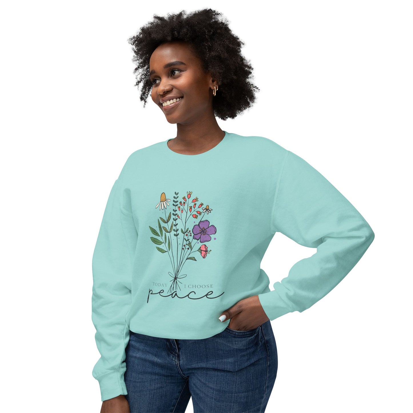 Floral Peace Sweatshirt