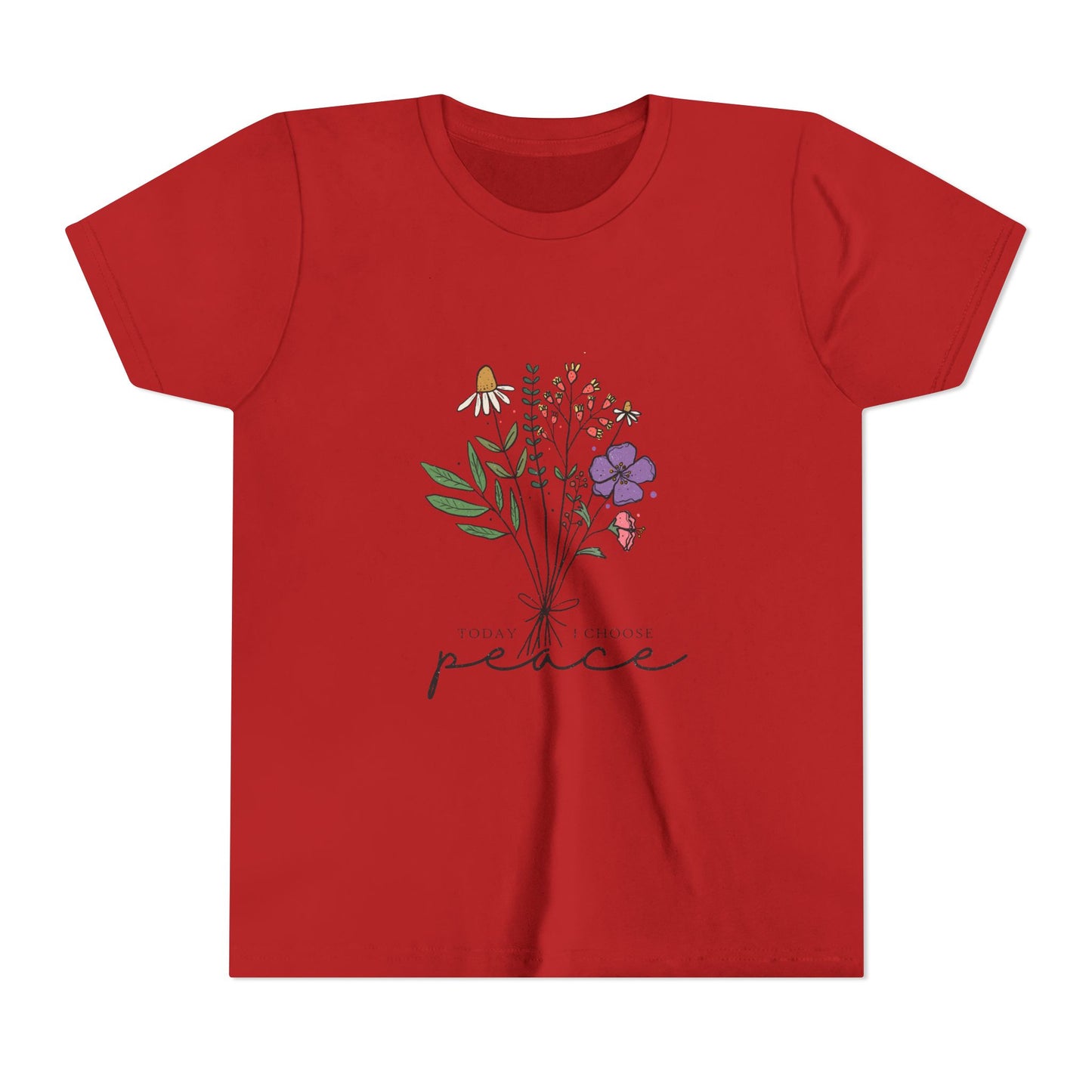 Floral Peace Youth Tee