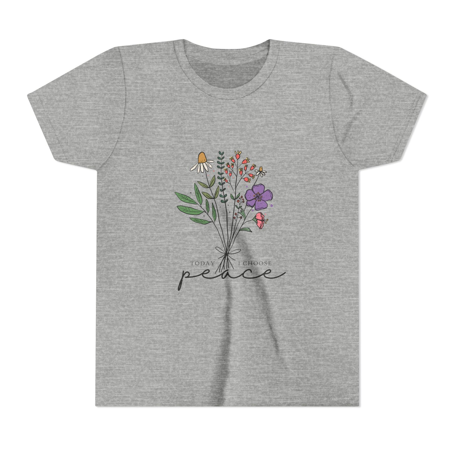 Floral Peace Youth Tee