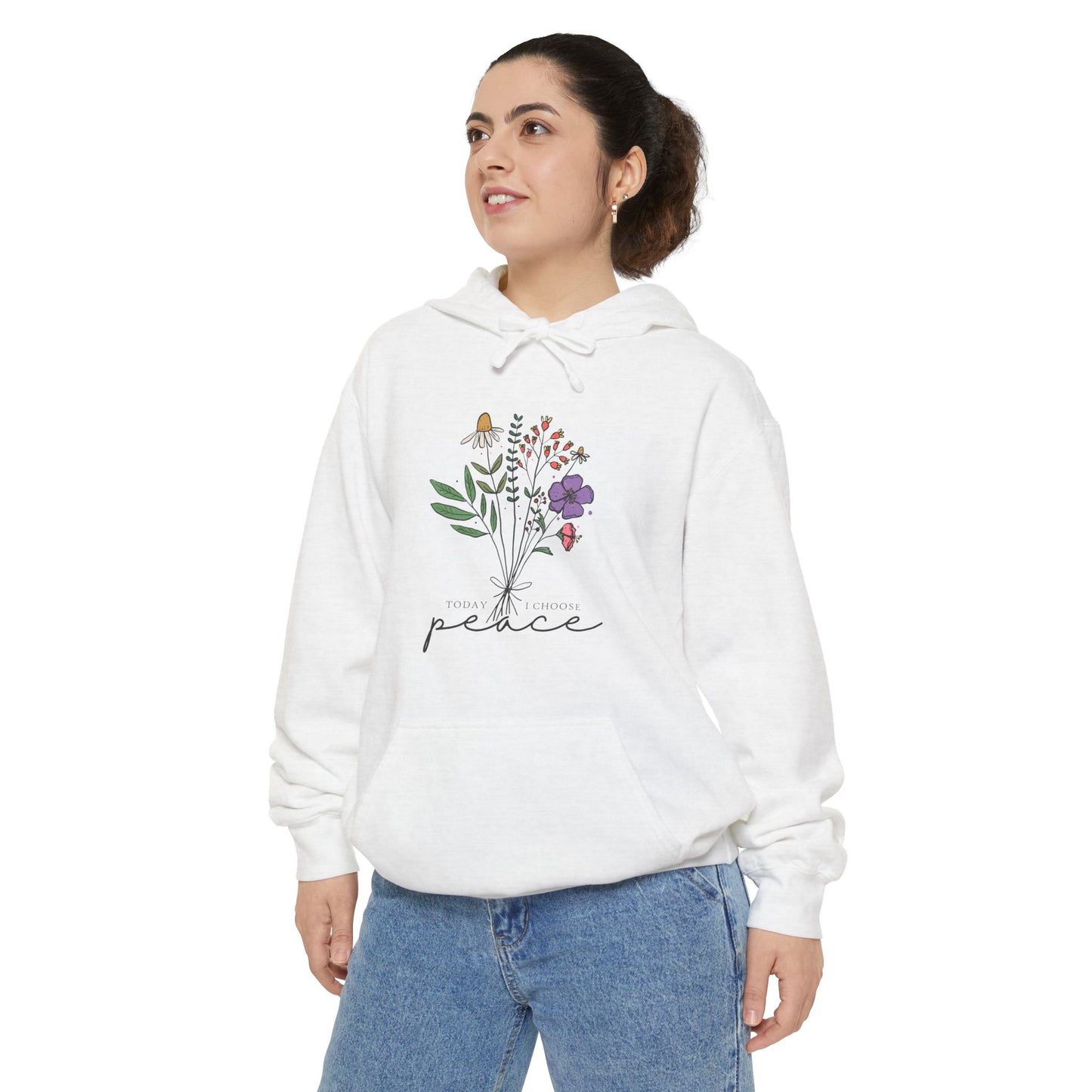 Floral Peace Hoodie