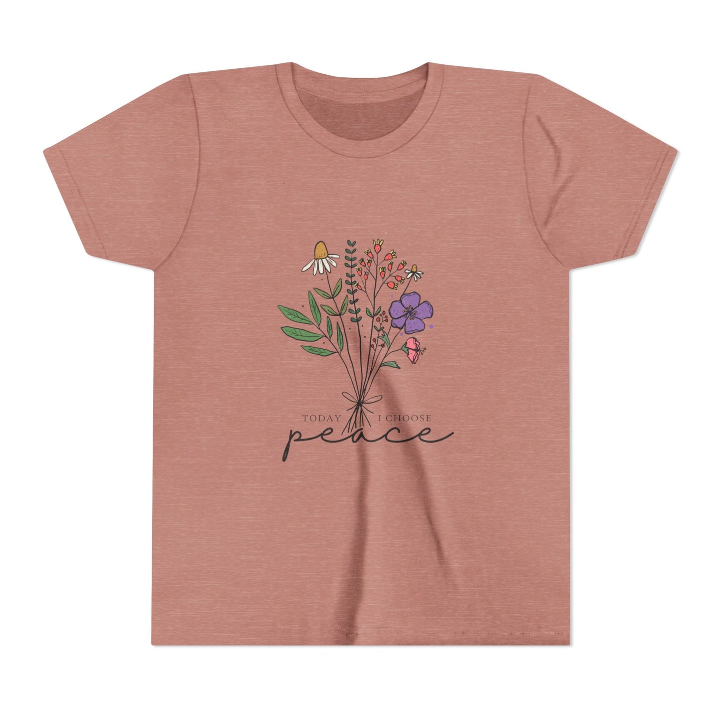 Floral Peace Youth Tee