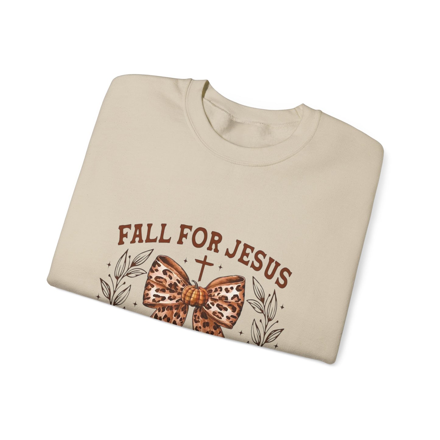 Fall for Jesus Crewneck Sweatshirt