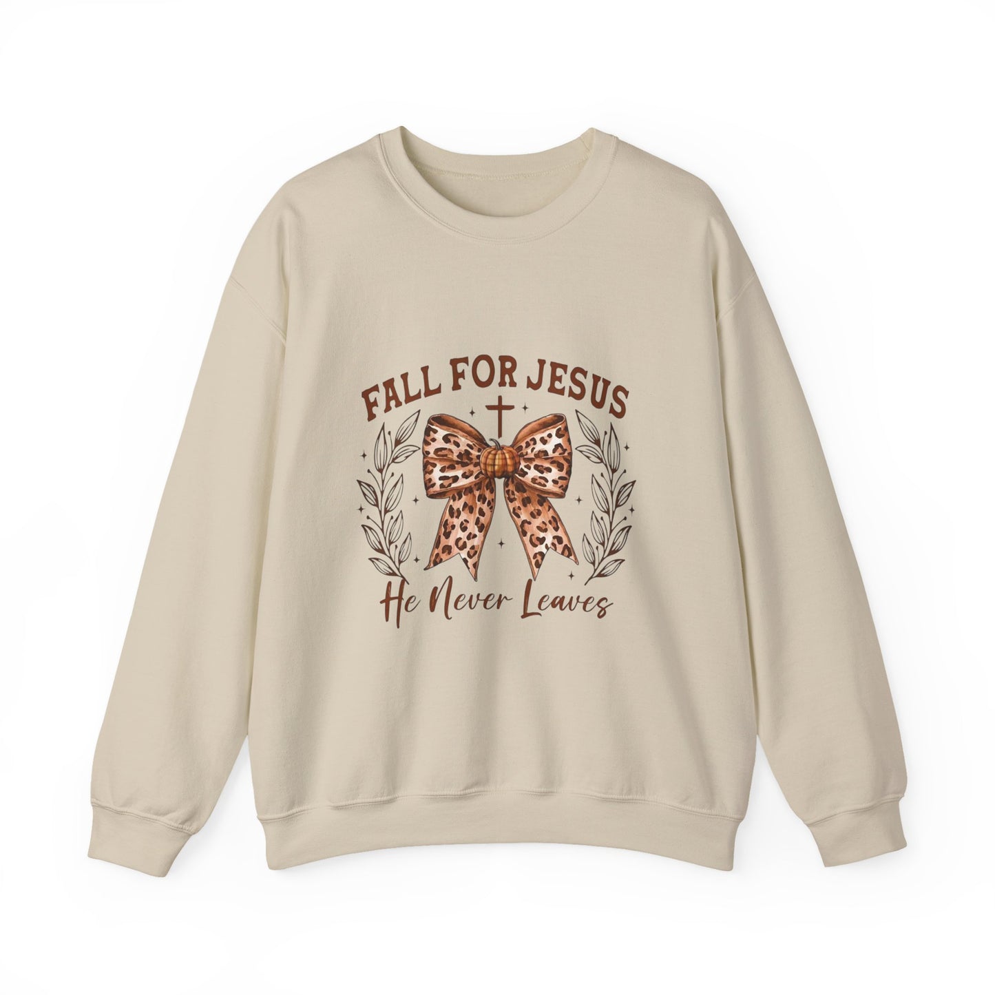 Fall for Jesus Crewneck Sweatshirt