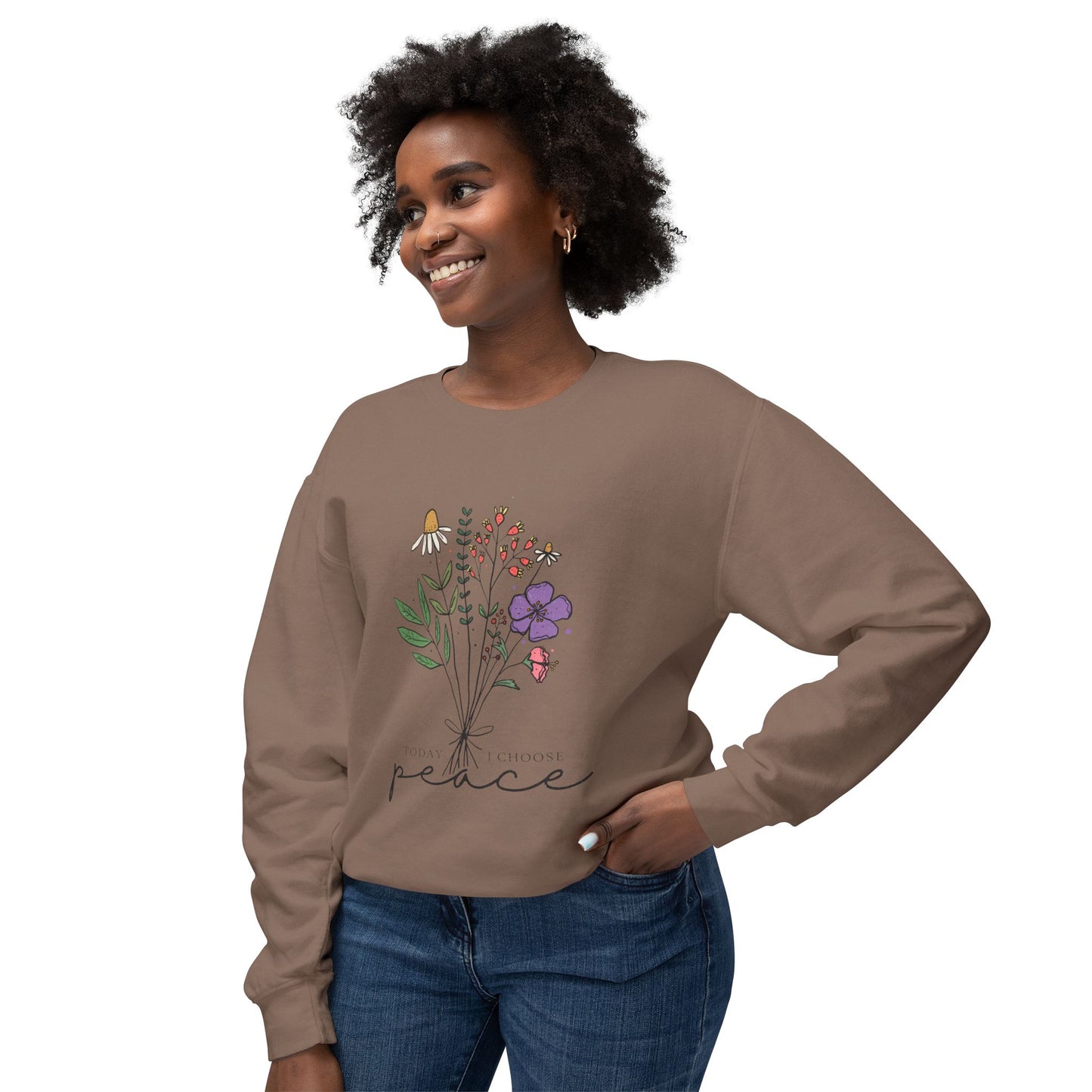 Floral Peace Sweatshirt