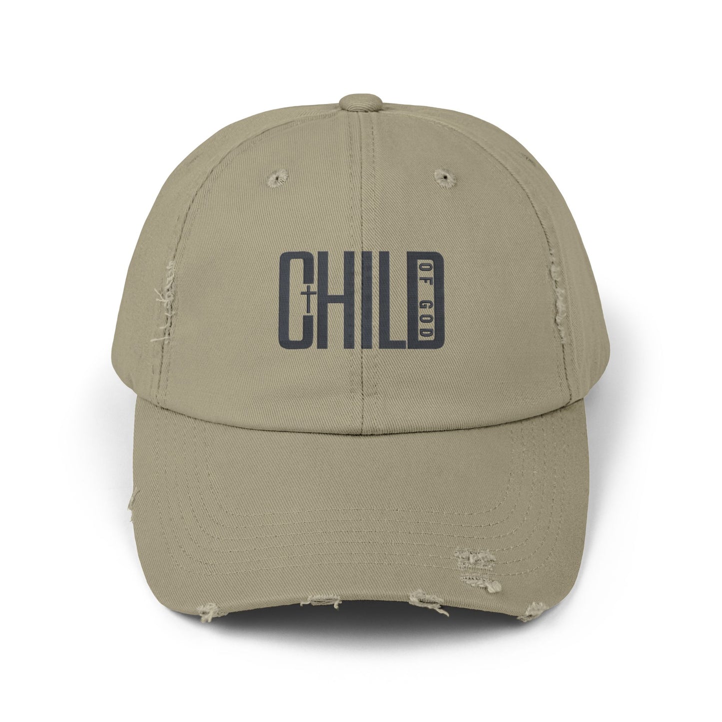Child Of God Unisex Distressed Cap