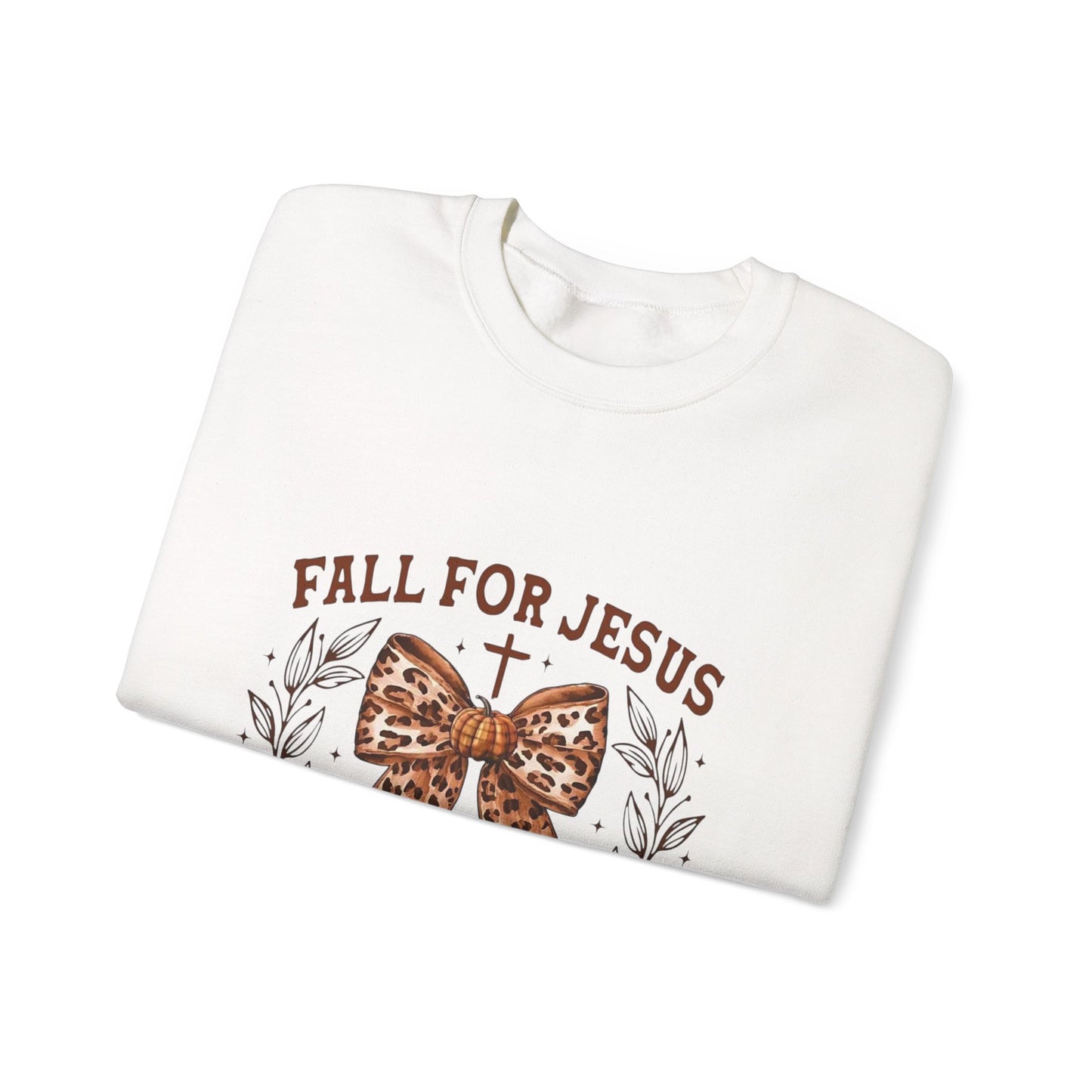 Fall for Jesus Crewneck Sweatshirt
