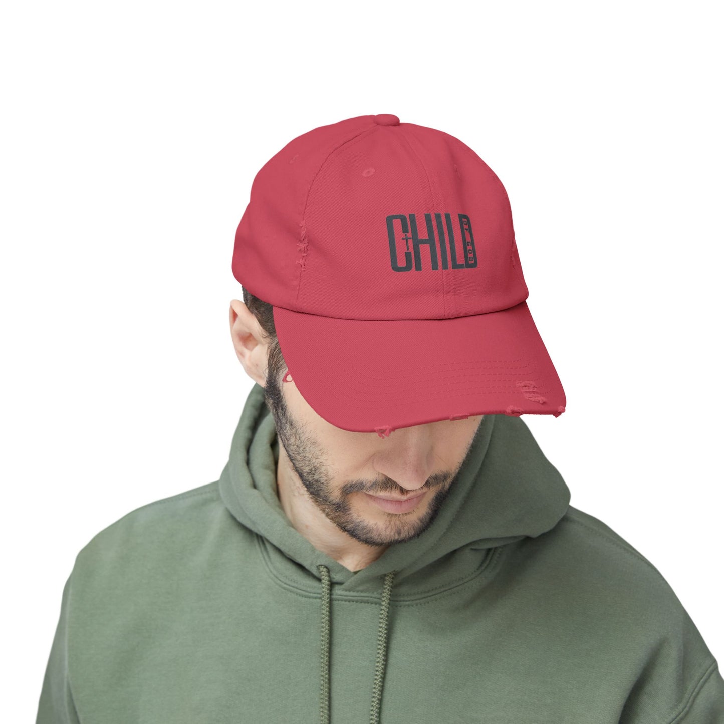 Child Of God Unisex Distressed Cap