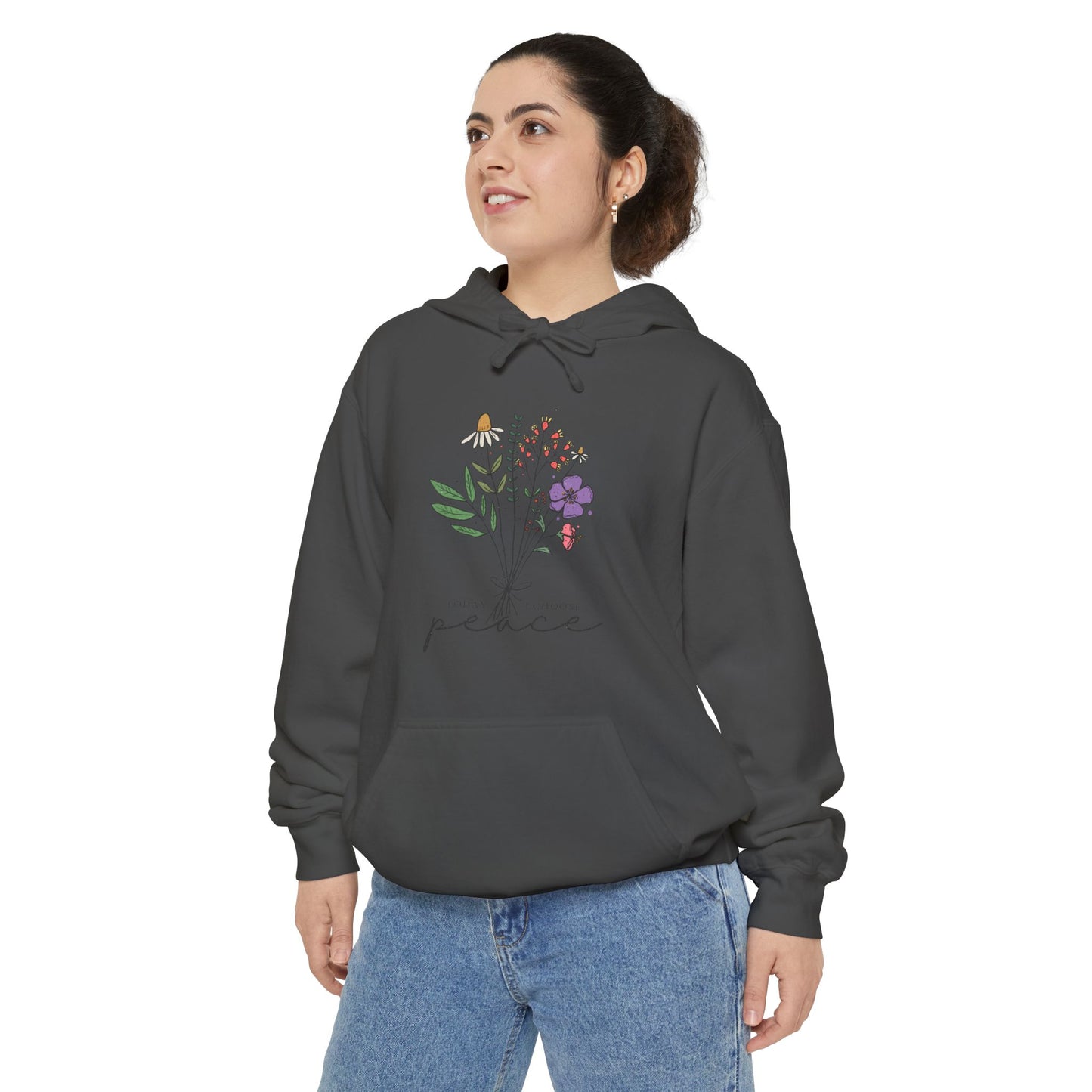 Floral Peace Hoodie