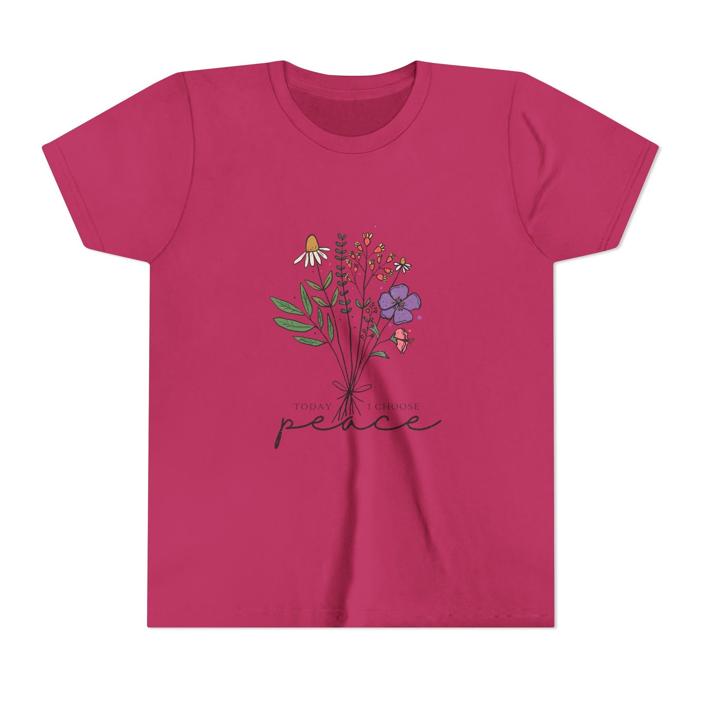 Floral Peace Youth Tee