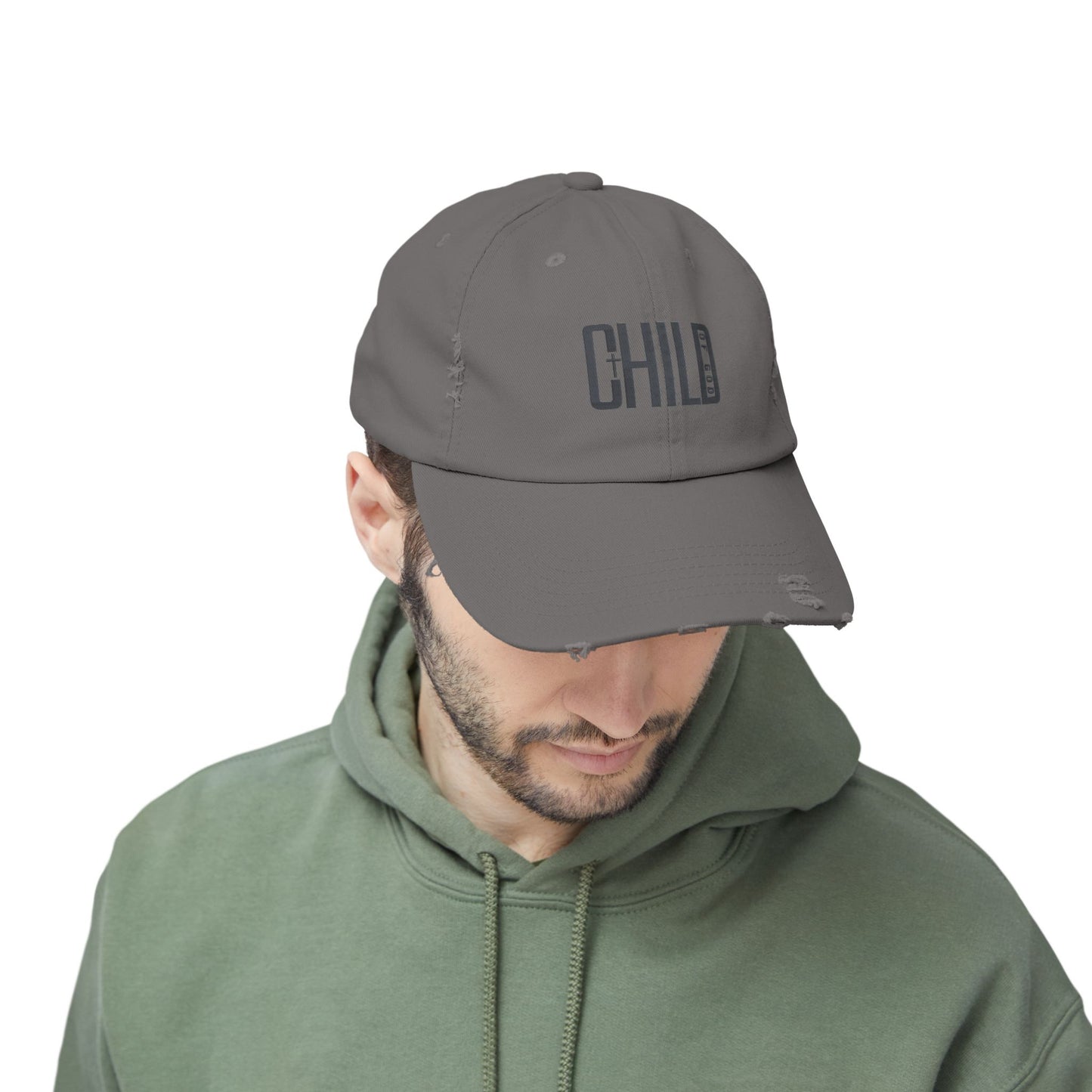 Child Of God Unisex Distressed Cap