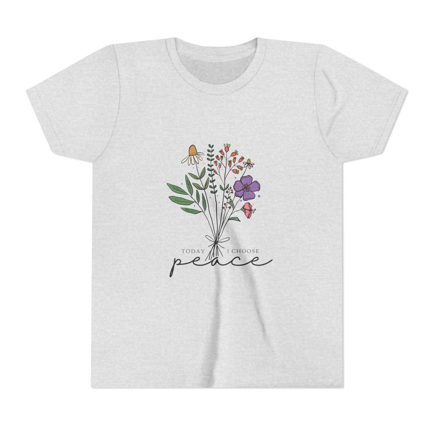 Floral Peace Youth Tee