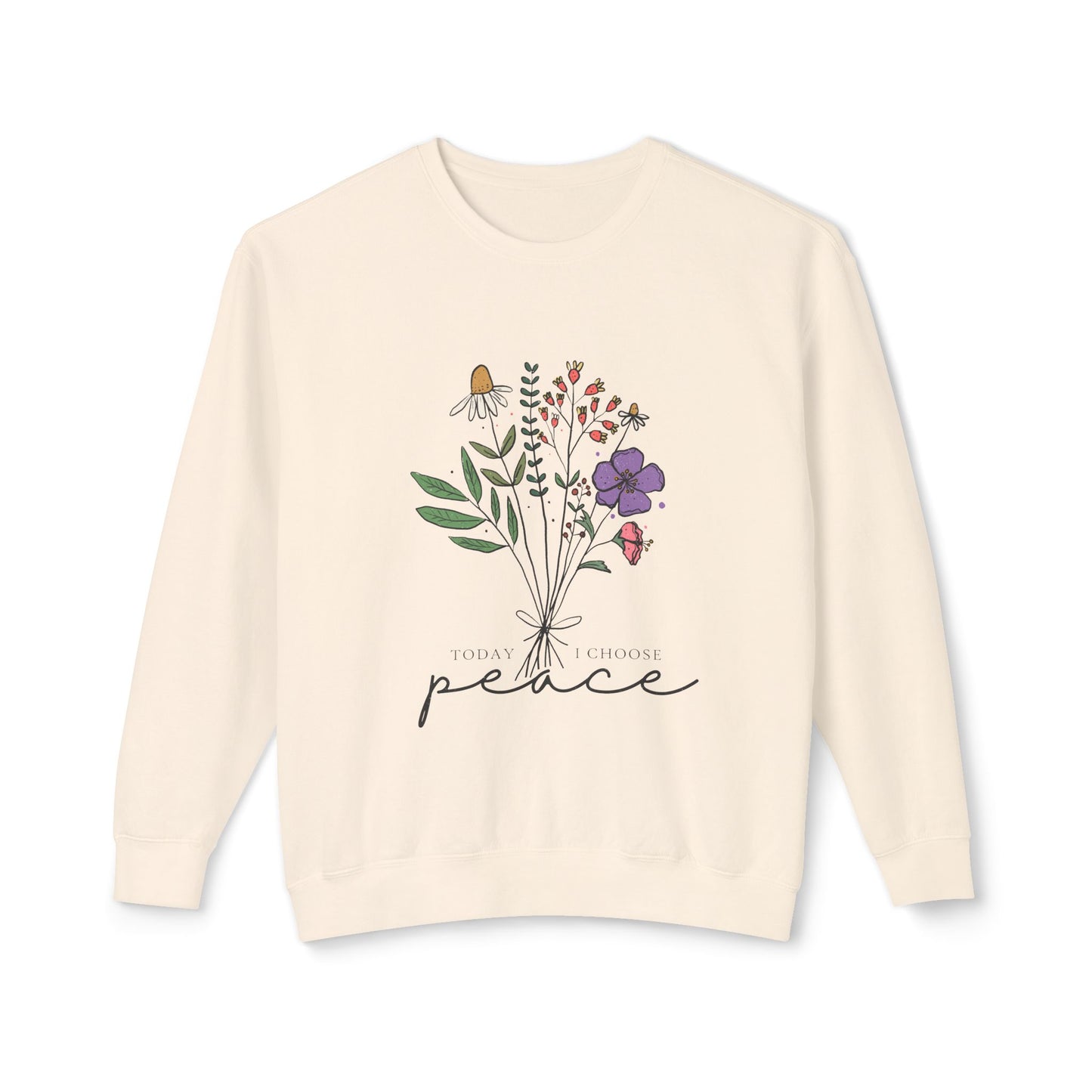 Floral Peace Sweatshirt