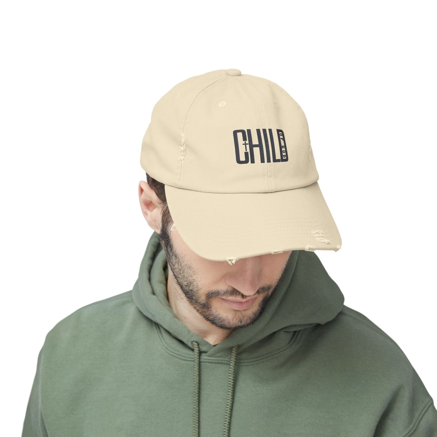 Child Of God Unisex Distressed Cap