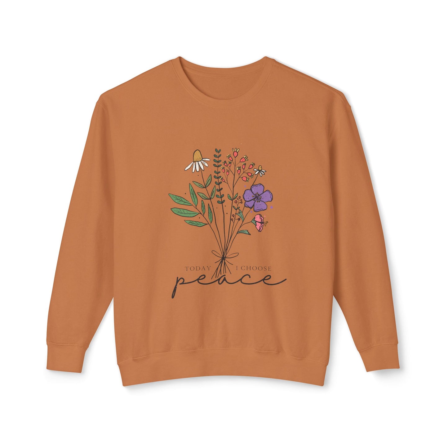 Floral Peace Sweatshirt