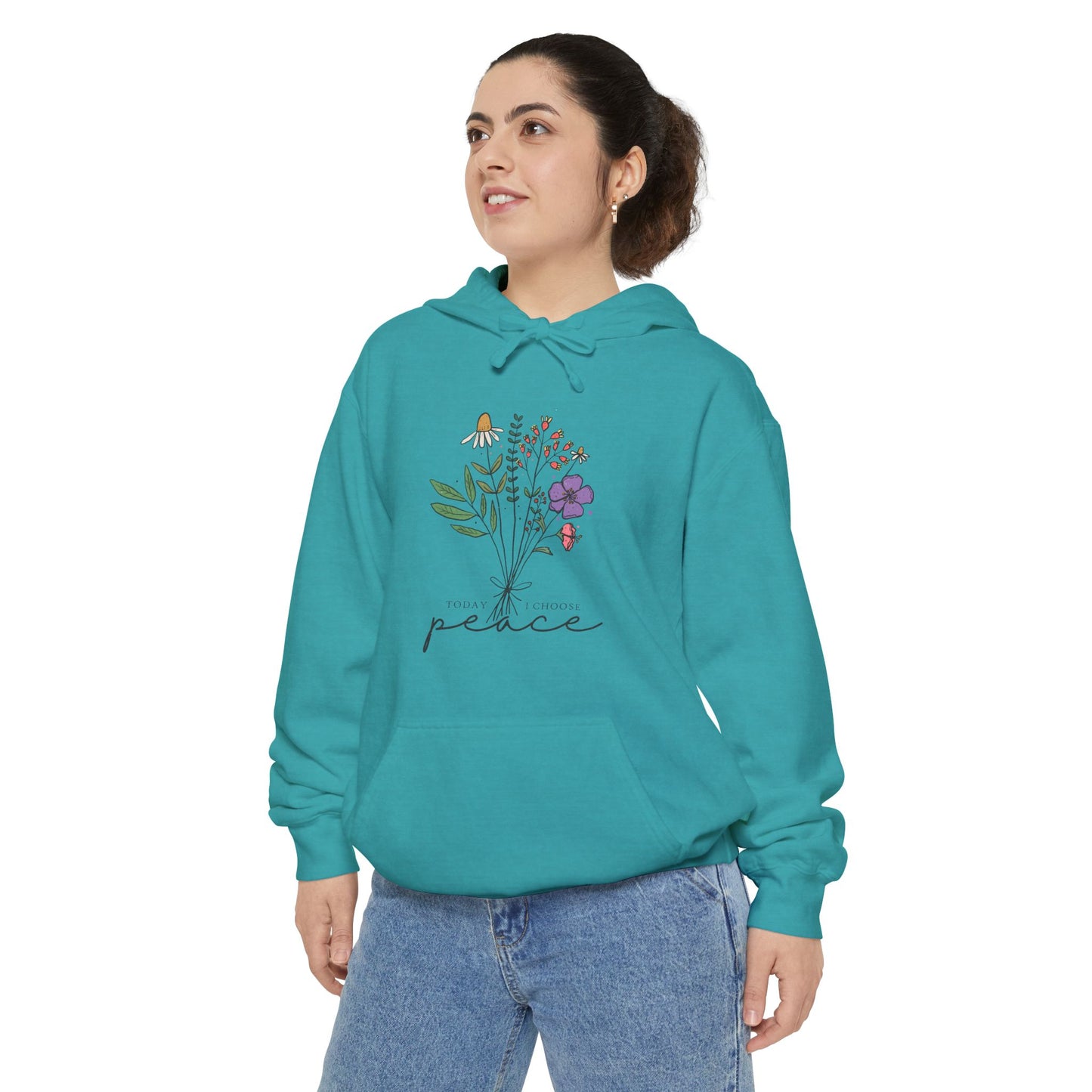 Floral Peace Hoodie