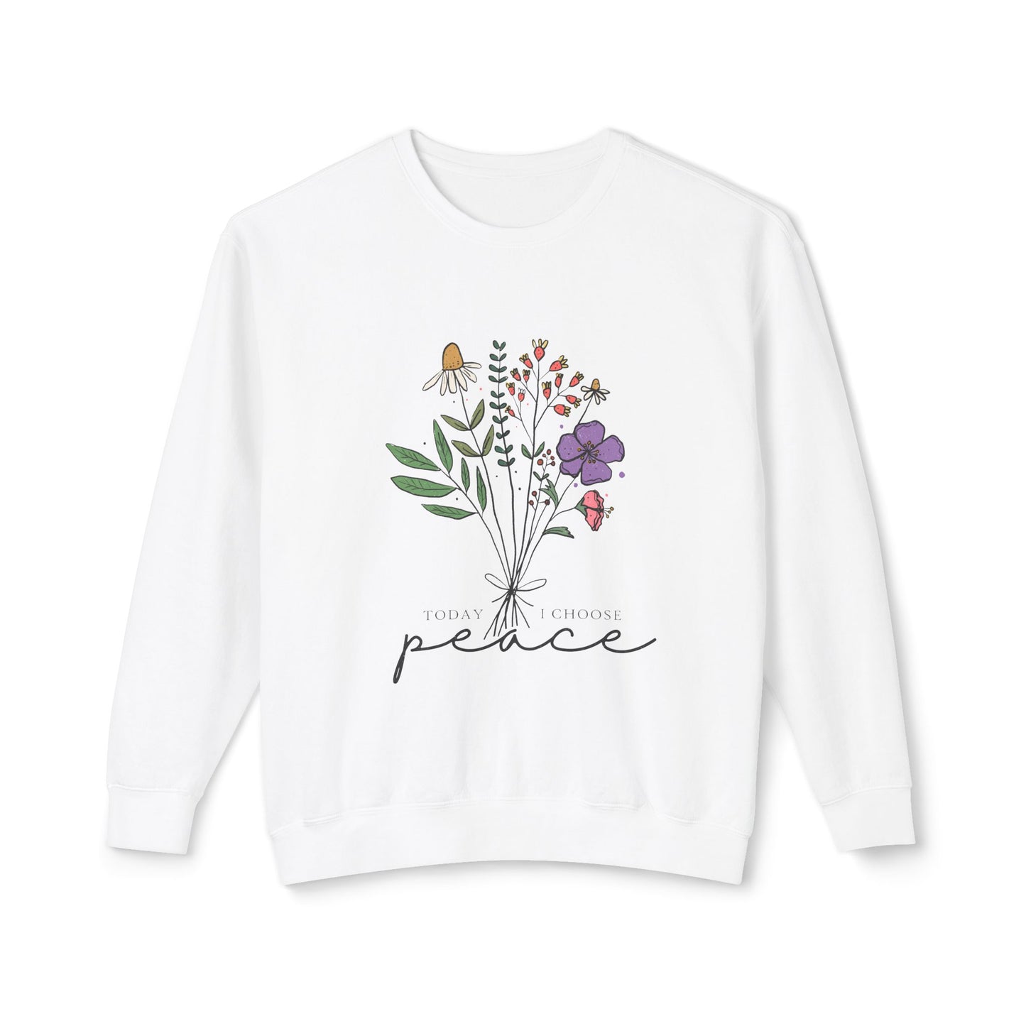 Floral Peace Sweatshirt