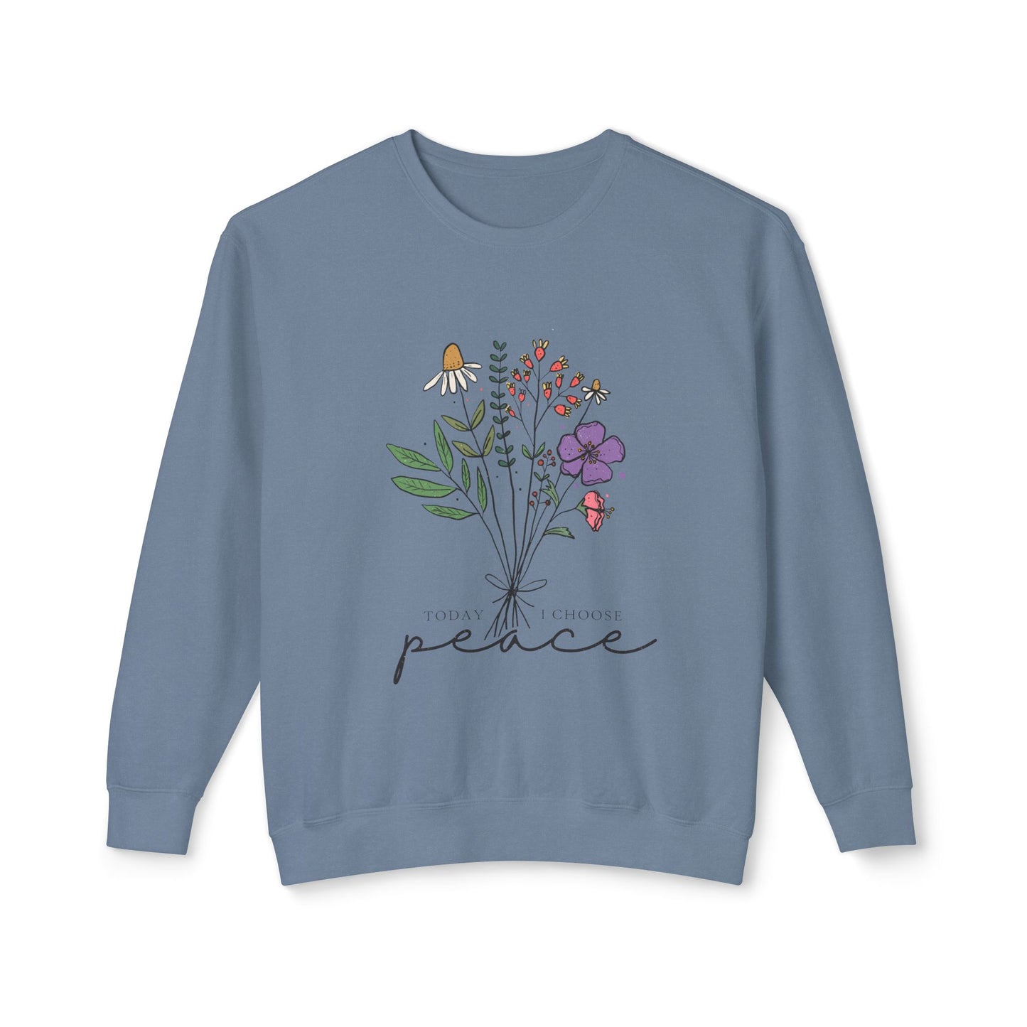 Floral Peace Sweatshirt