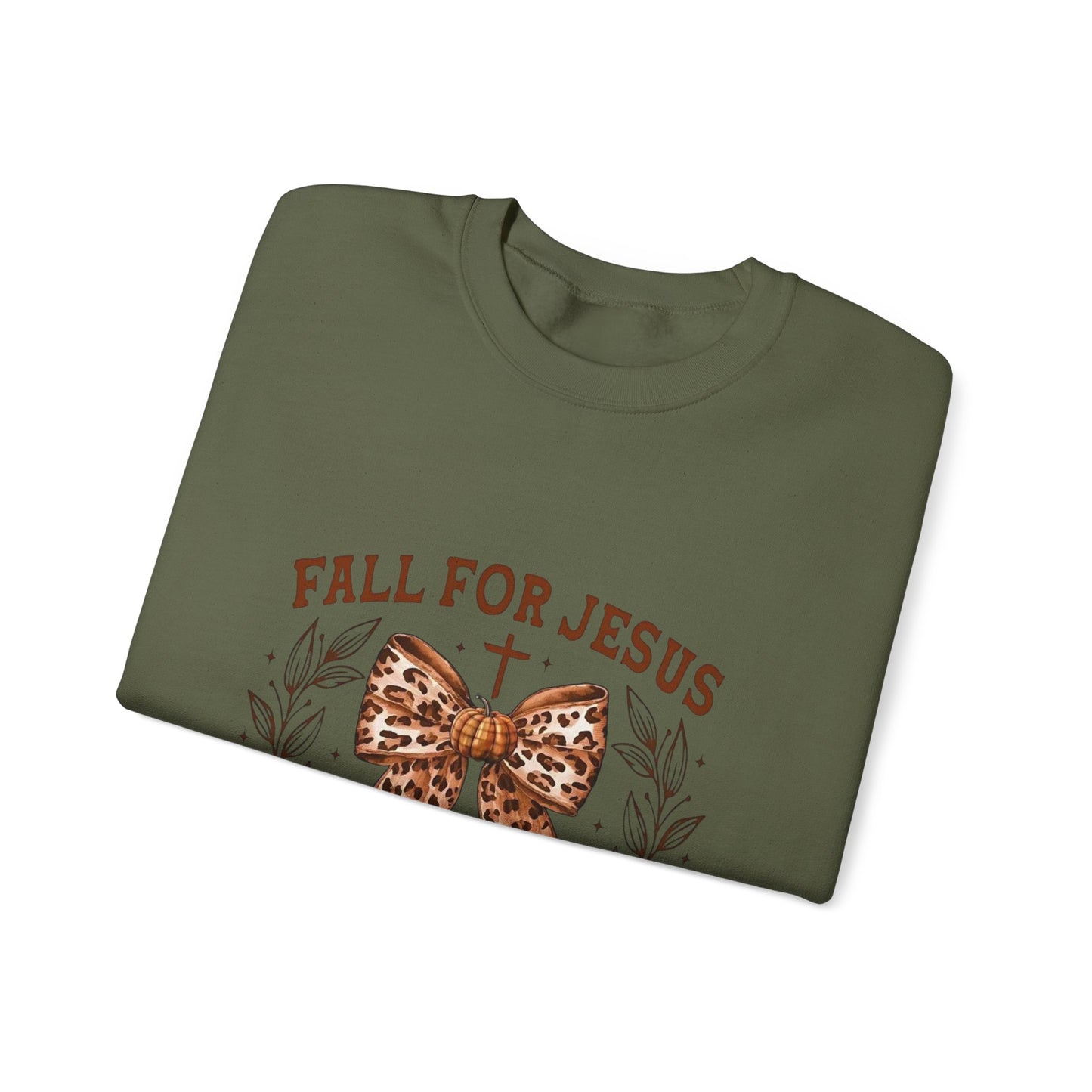 Fall for Jesus Crewneck Sweatshirt