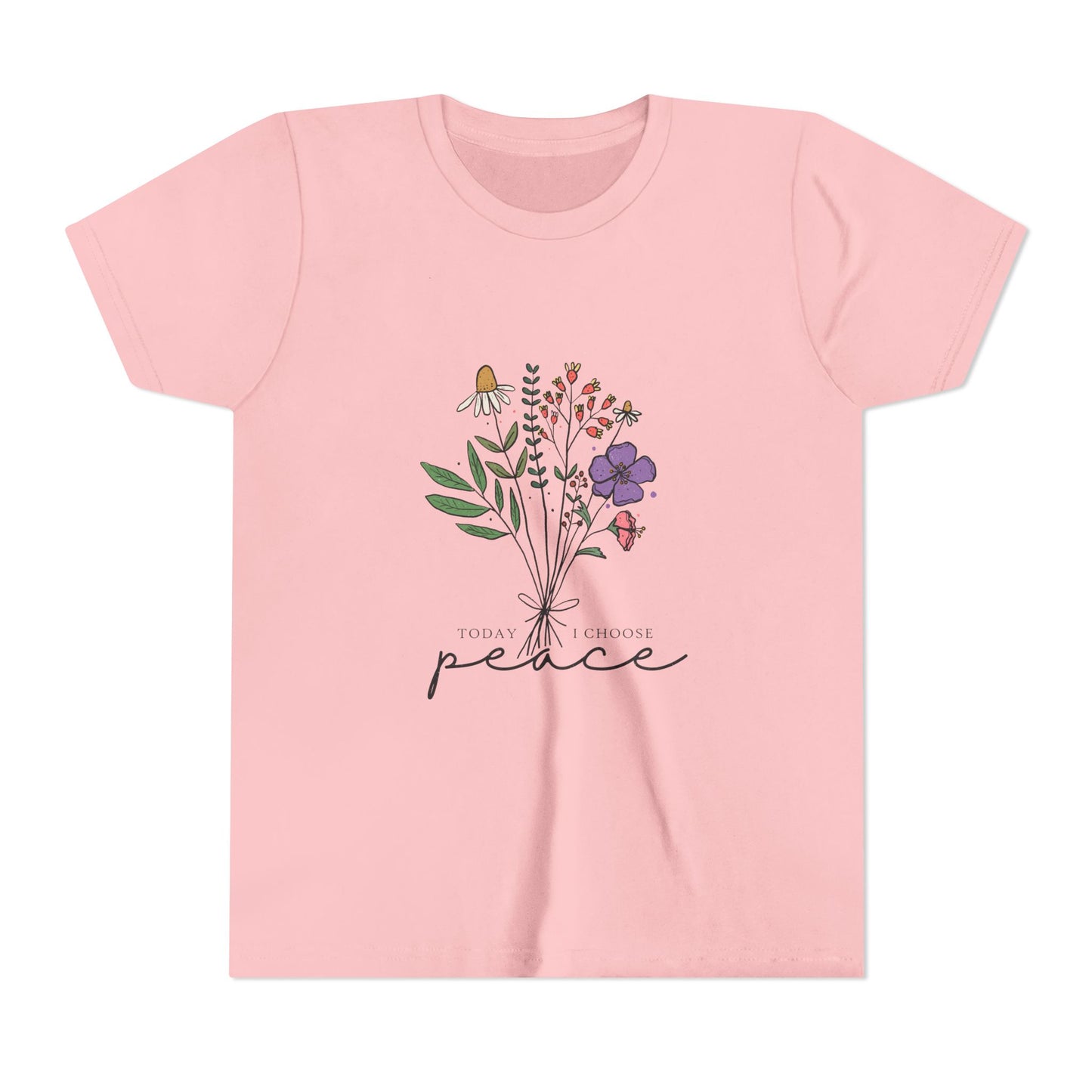 Floral Peace Youth Tee