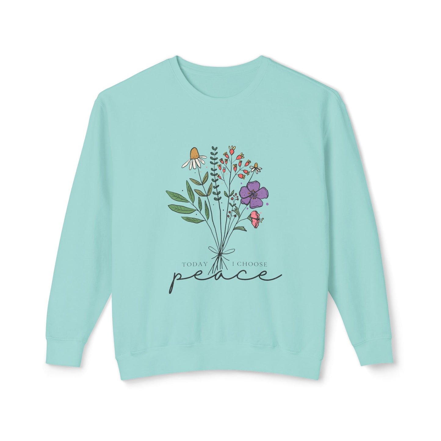 Floral Peace Sweatshirt
