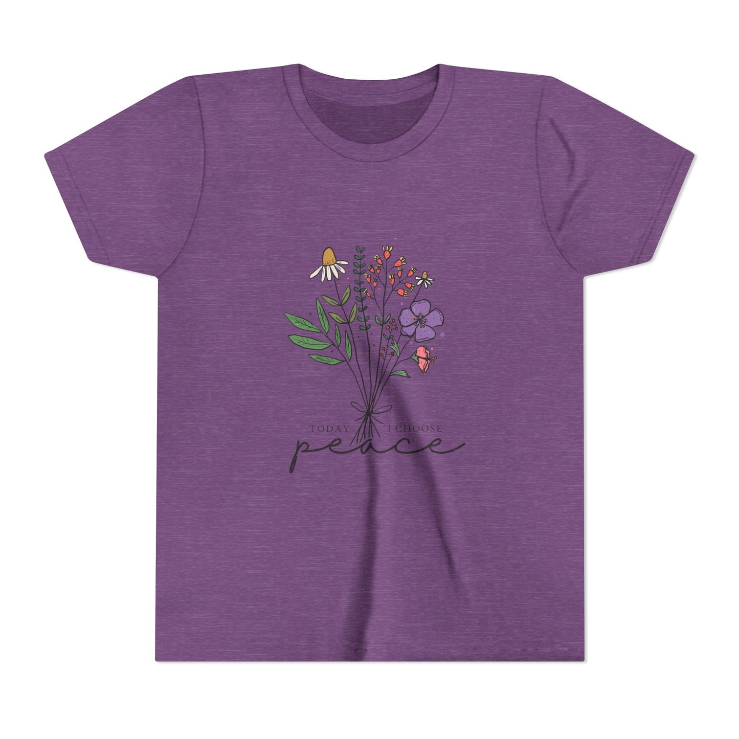 Floral Peace Youth Tee