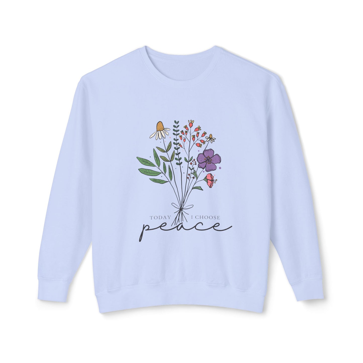 Floral Peace Sweatshirt