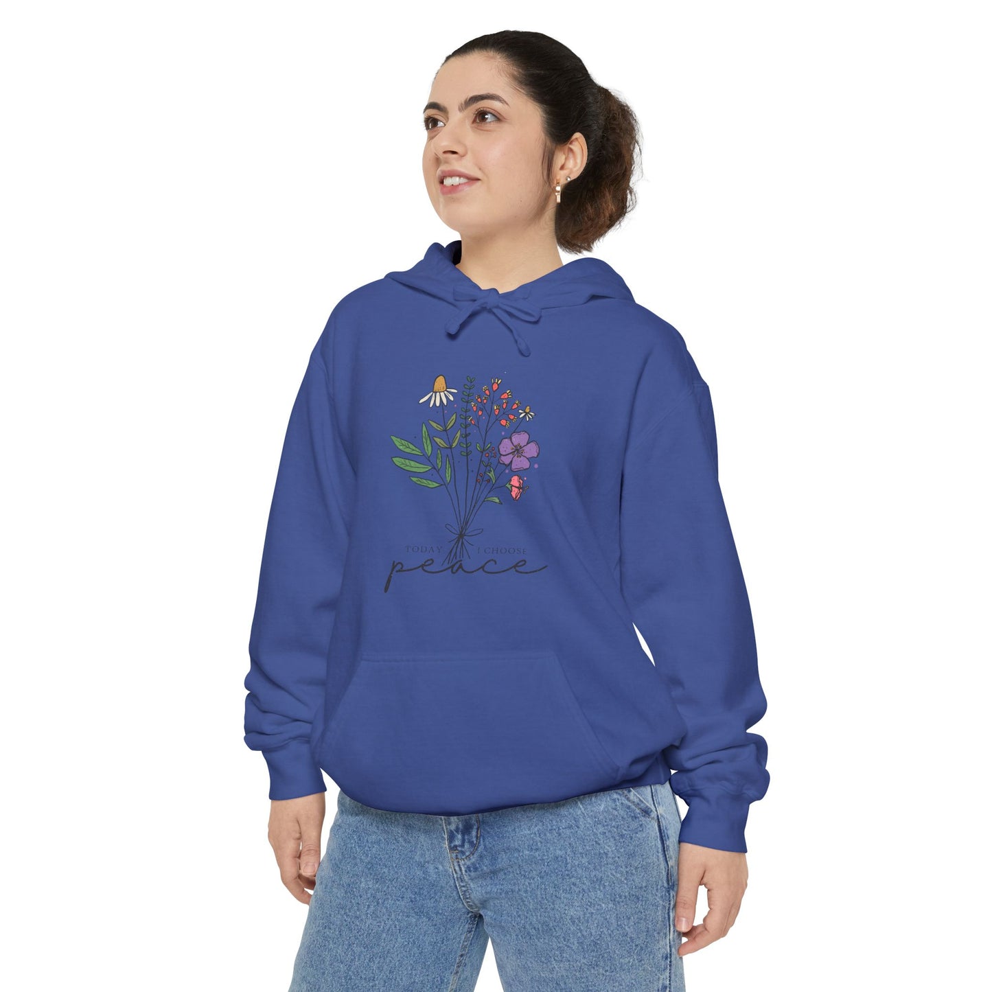 Floral Peace Hoodie