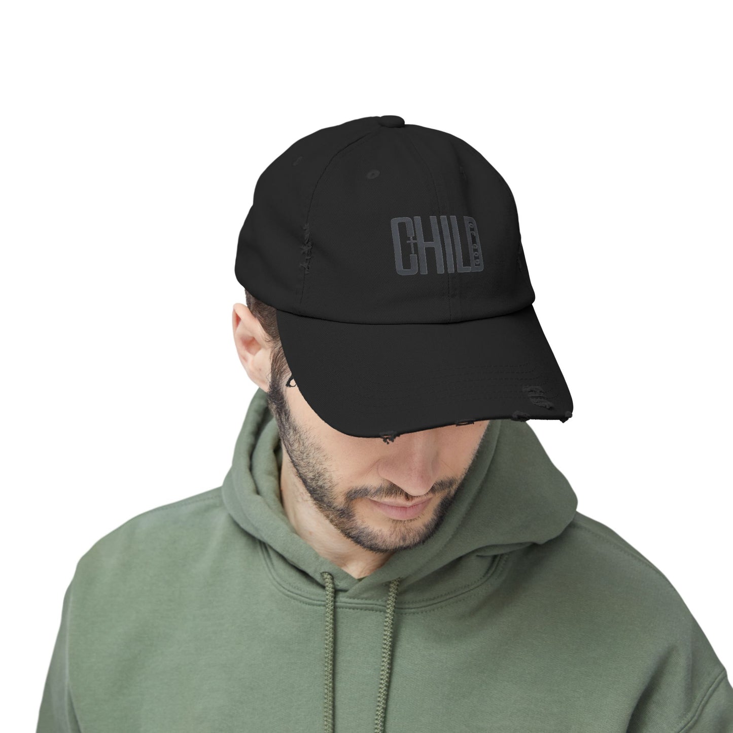 Child Of God Unisex Distressed Cap