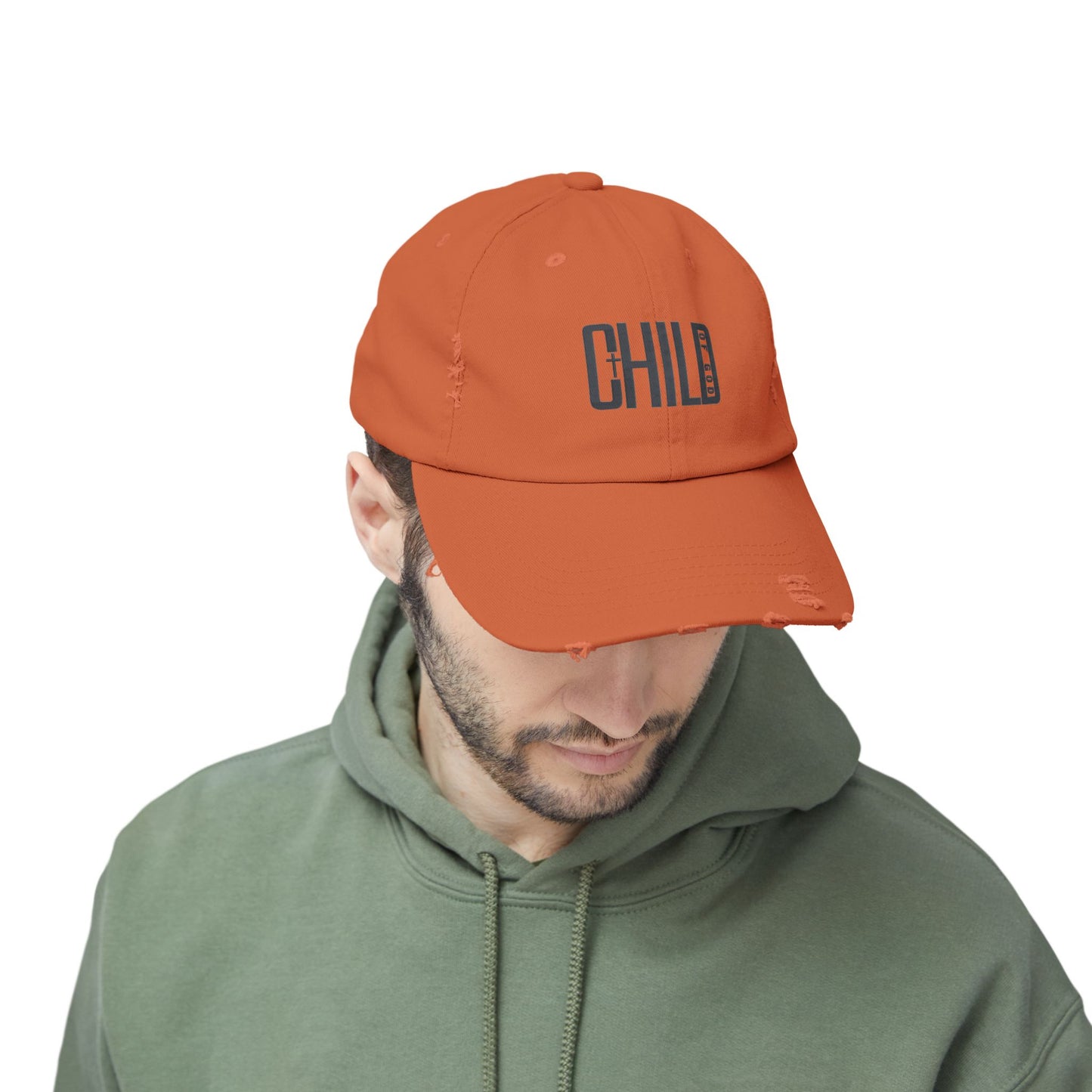 Child Of God Unisex Distressed Cap