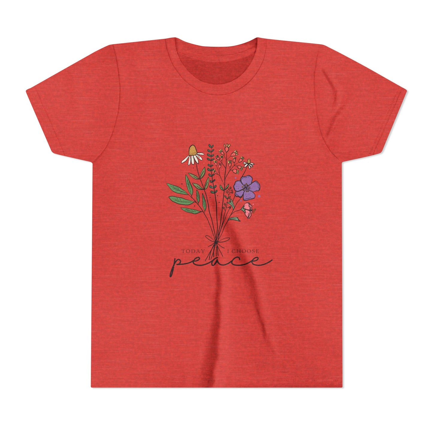 Floral Peace Youth Tee